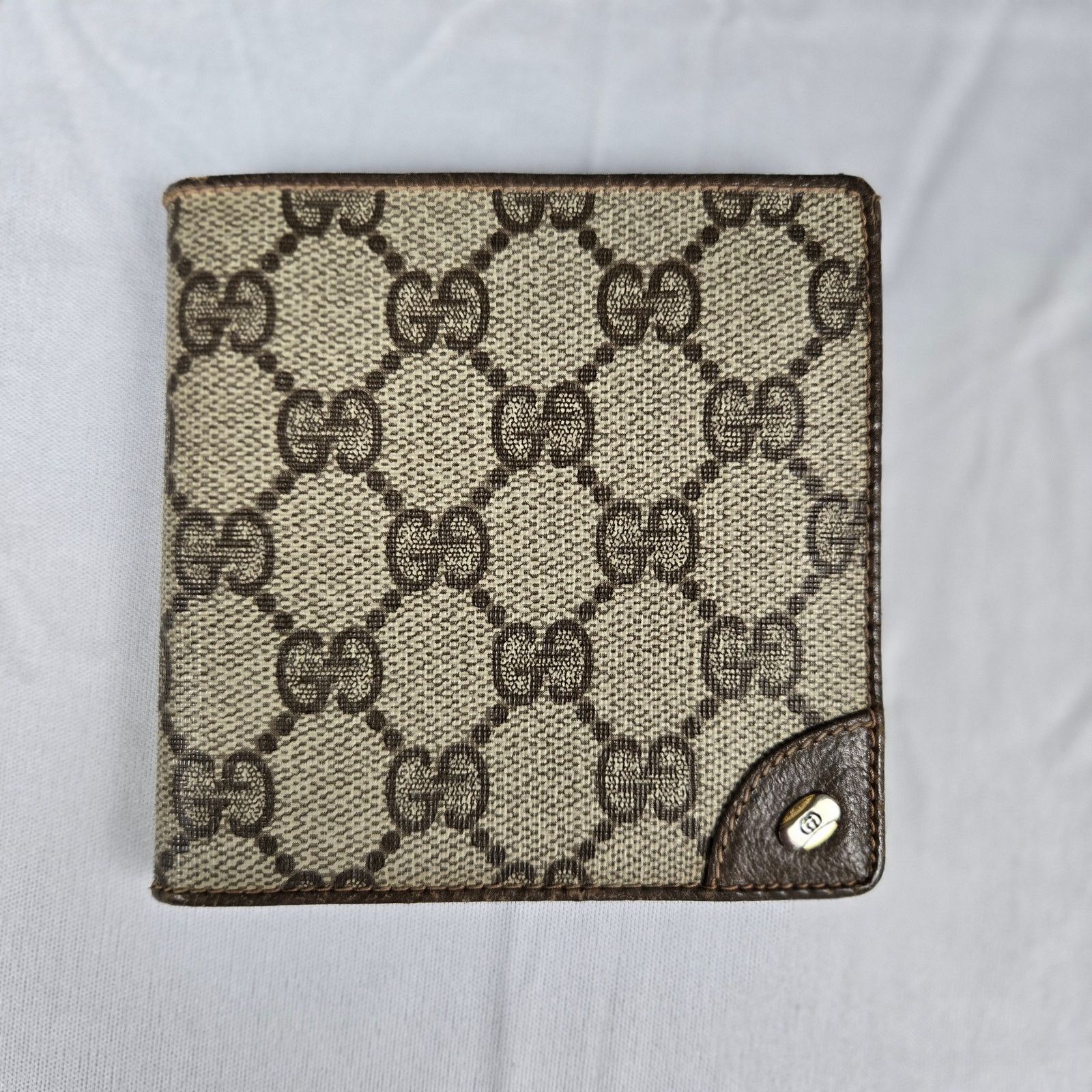 Gucci Gucci GG Monogram Plus Bifold Wallet Vintage Size ONE SIZE - 1 Thumbnail