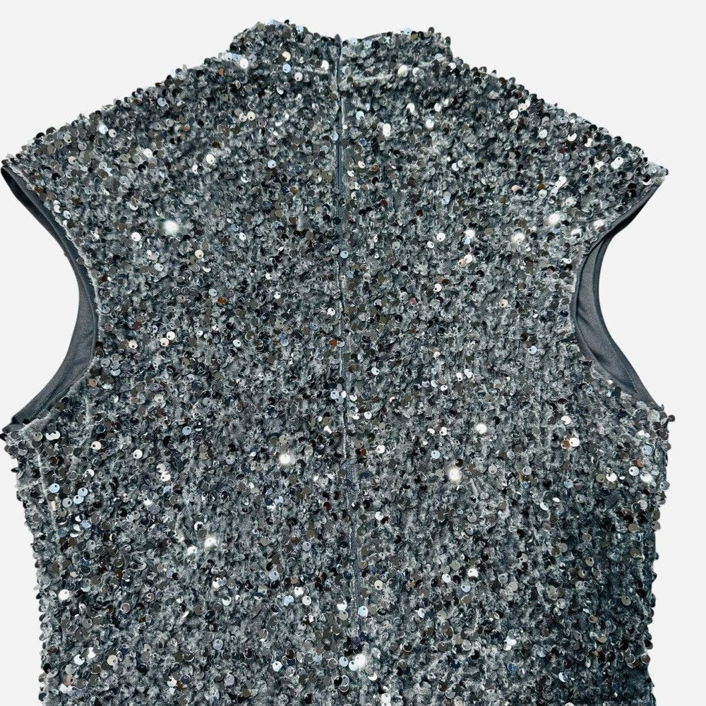 Other New Bardot Kelso Velvet Sequin Bodysuit Size S Size S / US 4 / IT 40 - 5 Thumbnail
