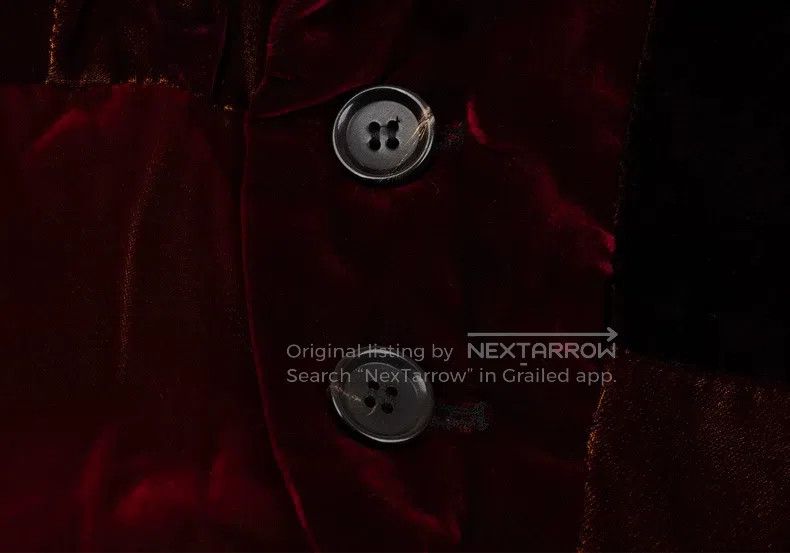 Comme des Garcons Comme des Garcons Color-block velvet tailcoat jacket Size M / US 6-8 / IT 42-44 - 6 Thumbnail