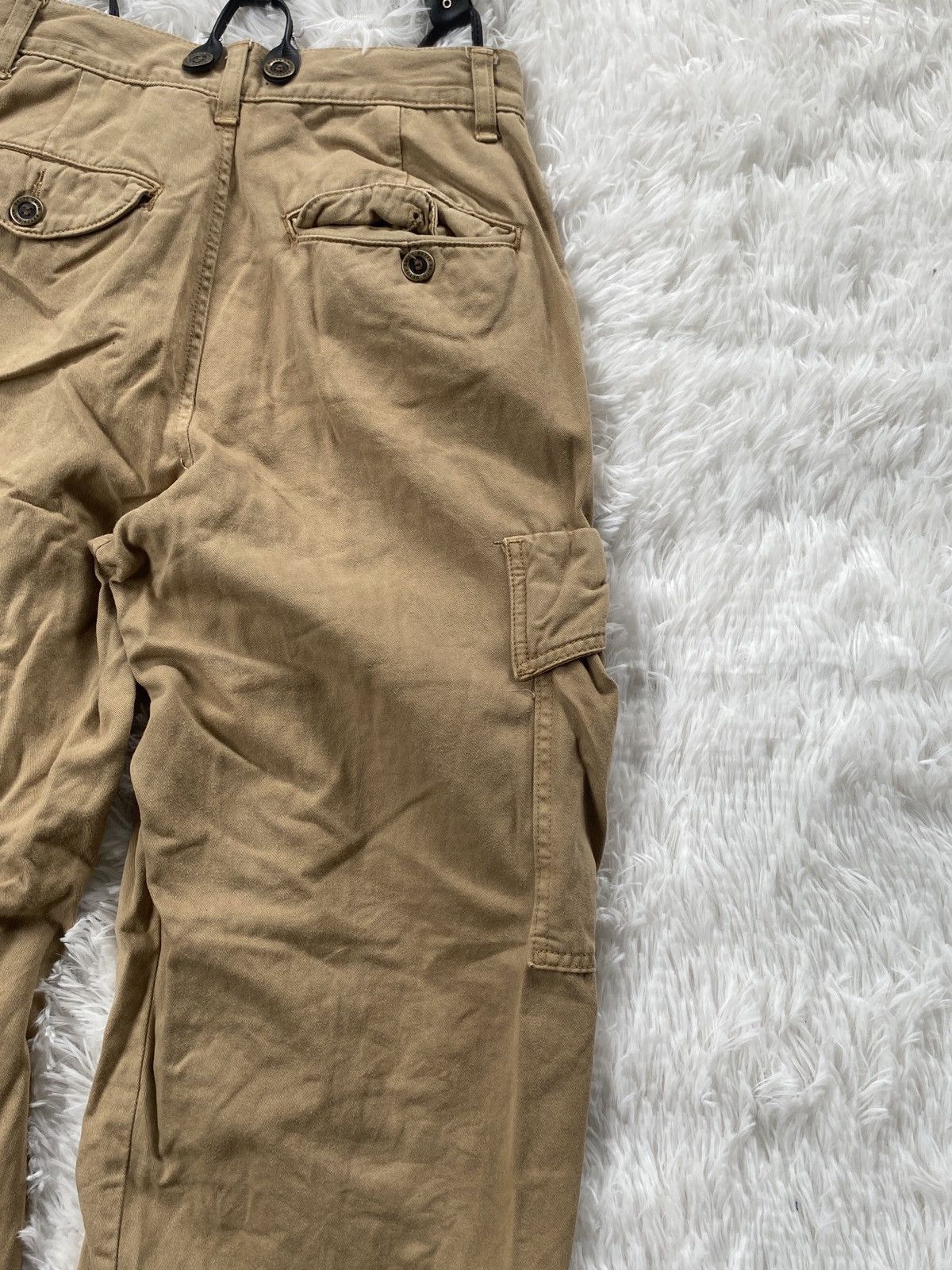 Japanese Brand 🔥BINDING NOW🔥Betty Smith brown parachute cargo pant rare Size US 26 / EU 42 - 11 Thumbnail