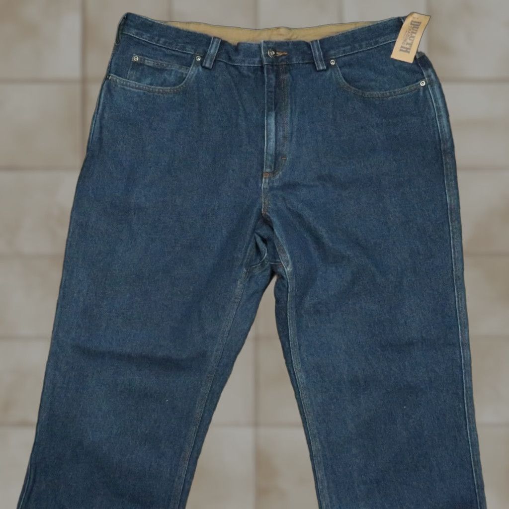 Denime Duluth Jeans Men 40x32 Blue Ballroom 5-Pocket Denim Workwear NWT Jeans Regular Straight 40 In Inseam 32 Cotton Denim NWT Mens Size US 40 / EU 56 - 1 Thumbnail