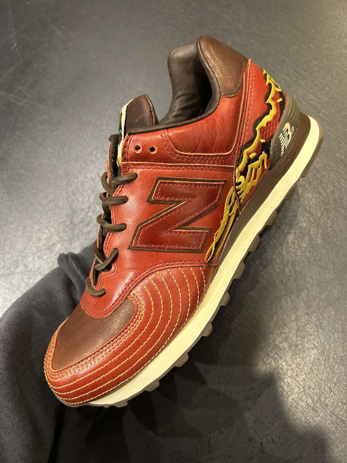 New Balance New Balance 574 Red Dragon Size US 9 / EU 42 - 5 Thumbnail