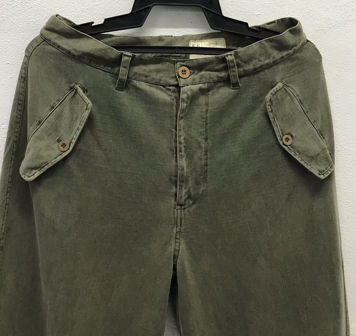 Japanese Brand Vintage Arme De Purete Vetements Military Cargo Pants Size US 31 - 3 Thumbnail