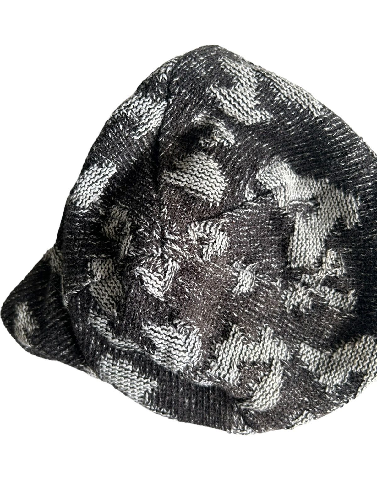 Japanese Brand × Kapital × Vintage Distressed SkullPunk Bondage Design Beanie Hats 🎌☠️ Size ONE SIZE - 6 Thumbnail