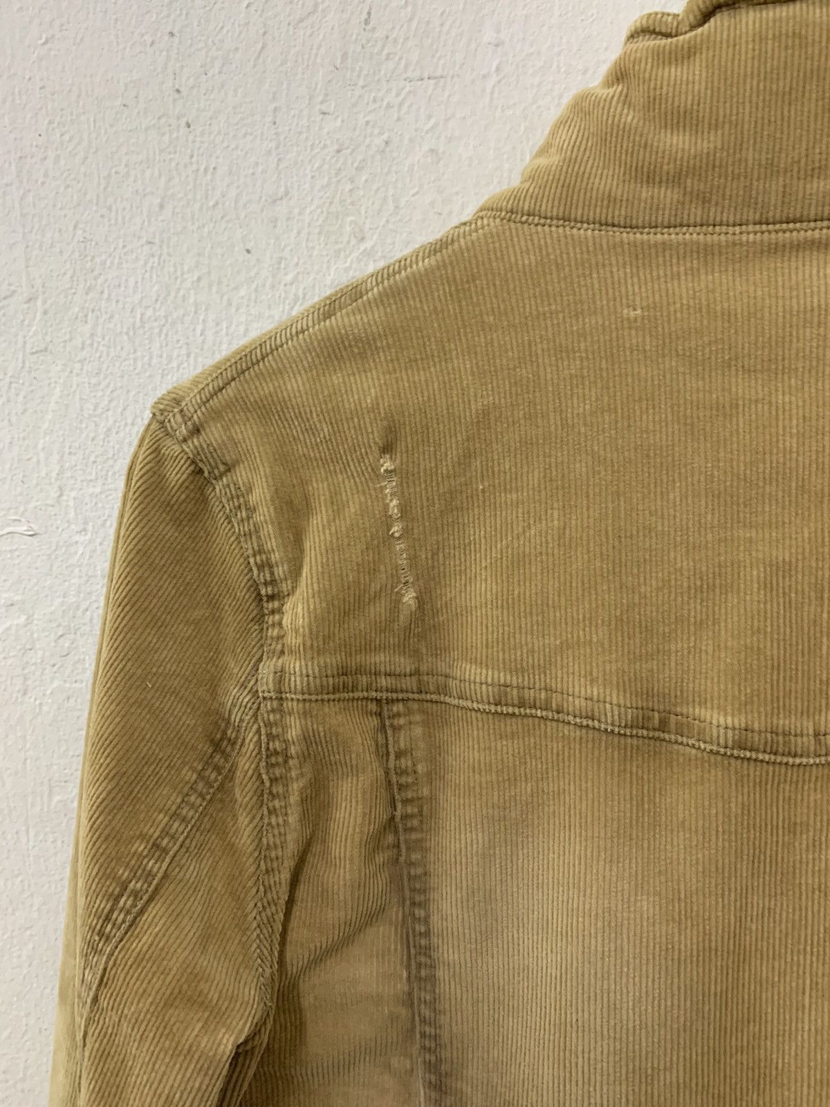Japanese Brand × semanticdesign Semantic Design Corduroy Distressed Style Punk Jacket Size US S / EU 44-46 / 1 - 8 Thumbnail