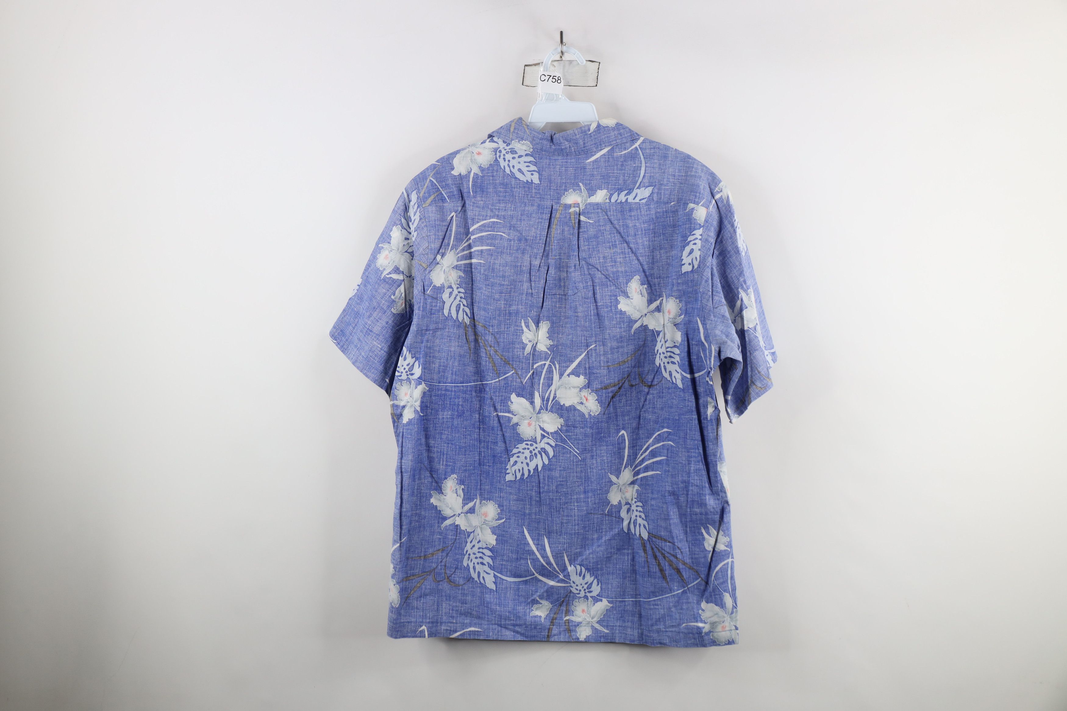 Vintage Vintage 70s Streetwear Flower Hawaiian Button Down Polo USA Size US M / EU 48-50 / 2 - 10 Thumbnail