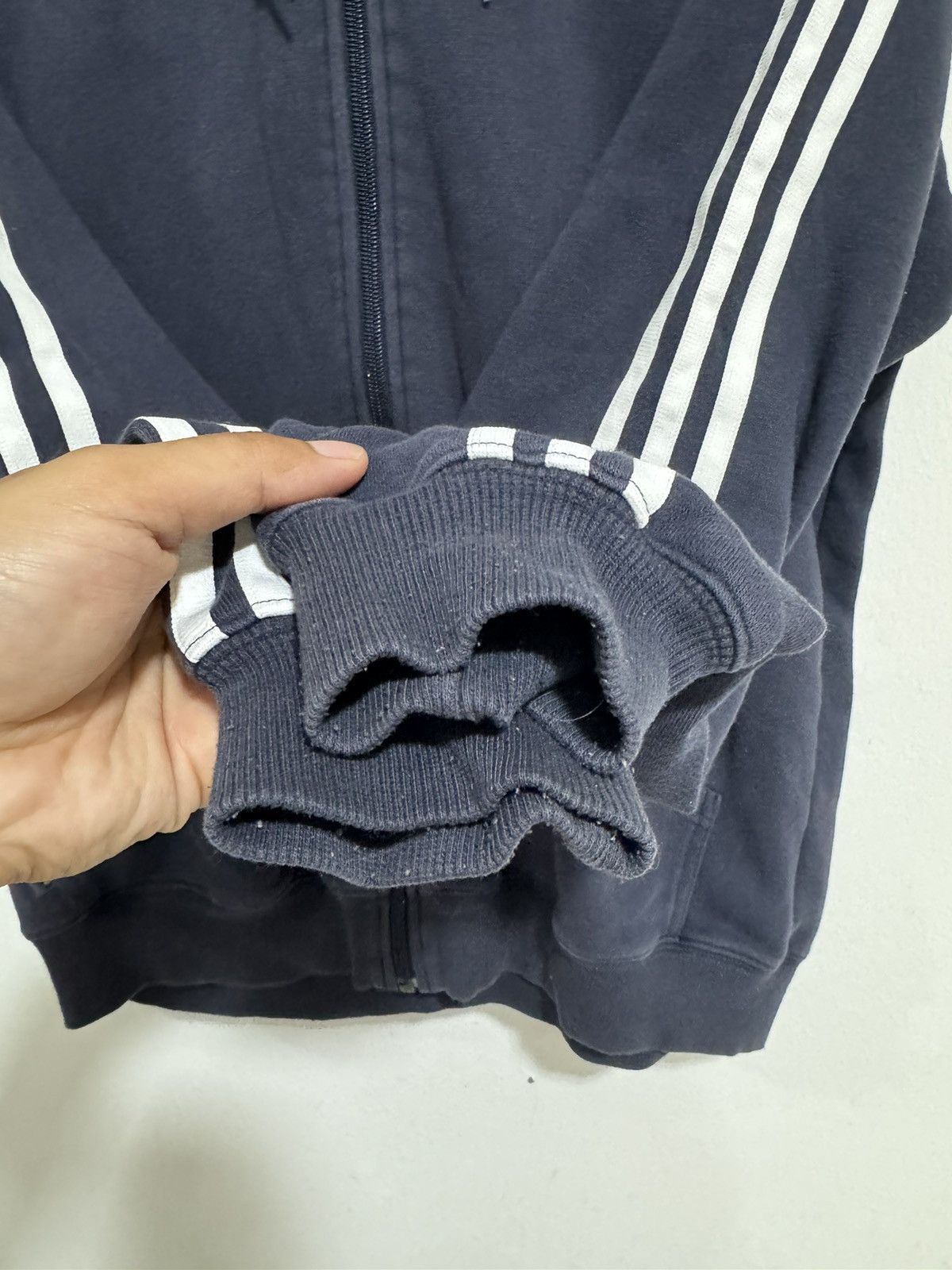 Adidas × Vintage Vintage Adidas Hooded Track Jacket Size US M / EU 48-50 / 2 - 4 Thumbnail