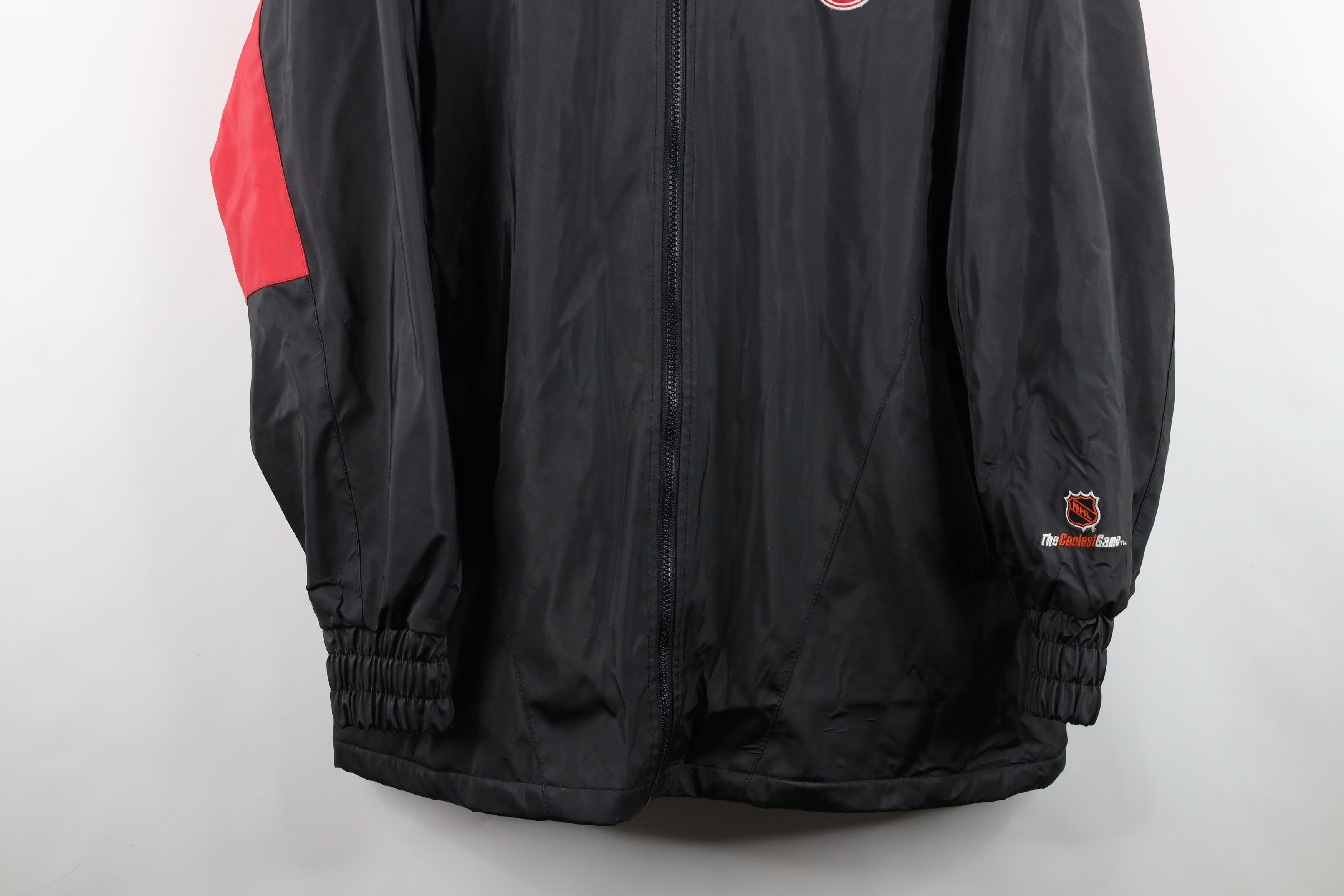 Vintage Vintage 90s Fleece Lined Detroit Red Wings Hockey Jacket Size US M / EU 48-50 / 2 - 3 Thumbnail