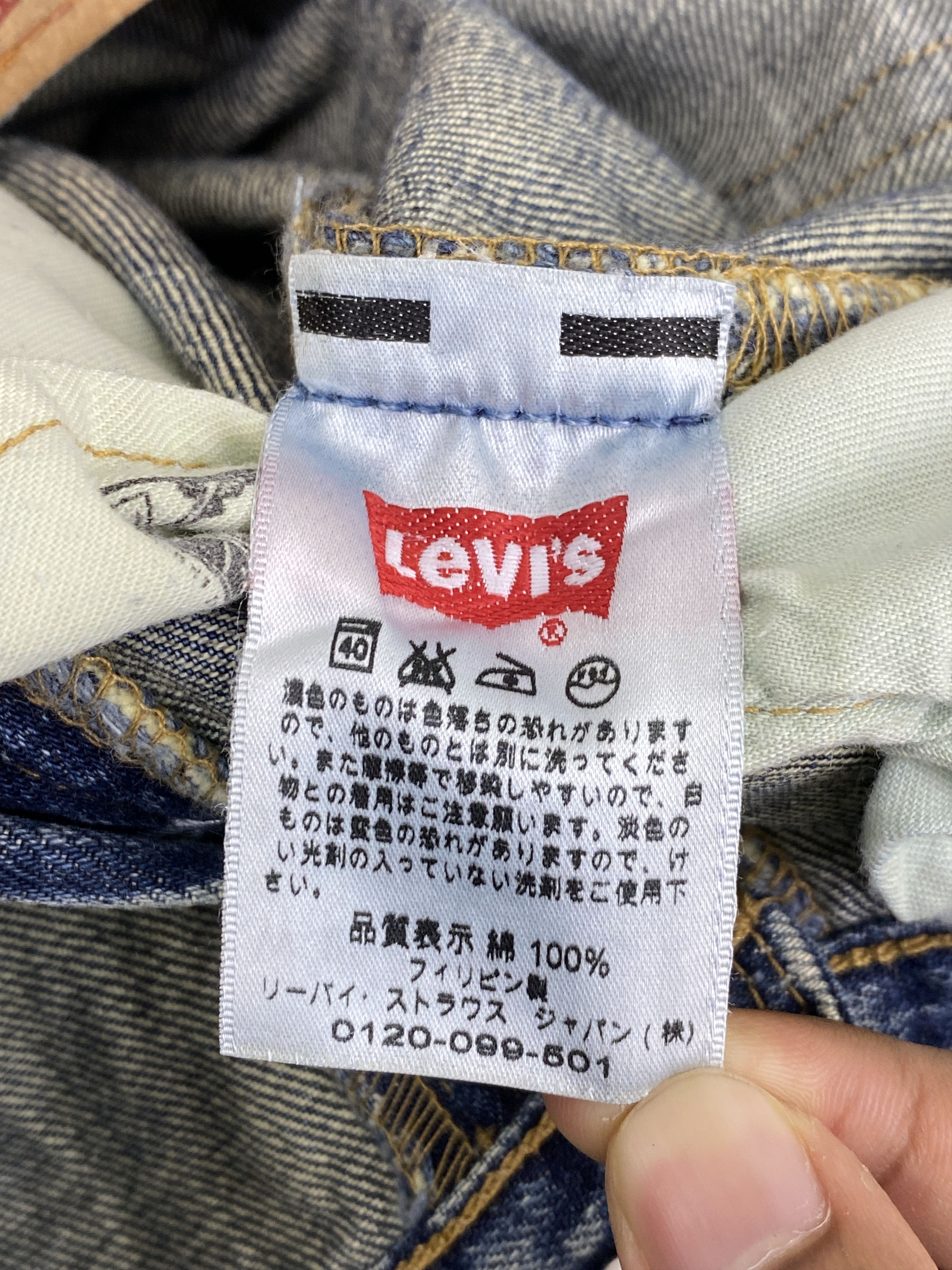 Levi's Distressed Vintage Levis 501 Blue Jeans DP2718 Size US 30 / EU 46 - 7 Thumbnail