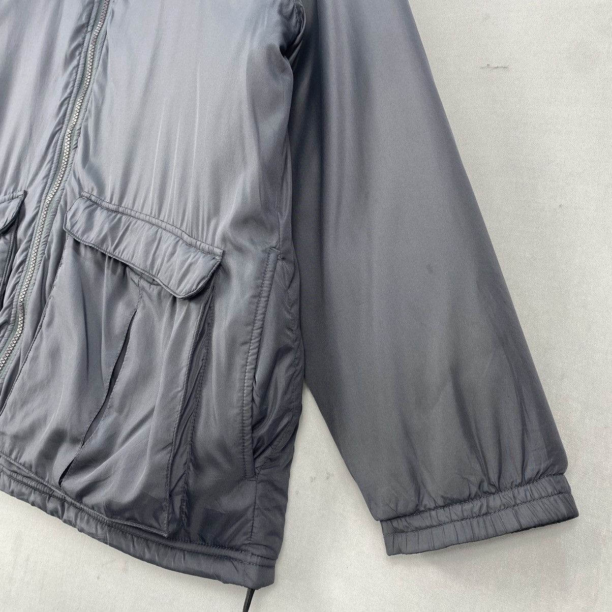 Japanese Brand Piko Puffer Jacket with Hood - Vintage Style Size US L / EU 52-54 / 3 - 3 Thumbnail
