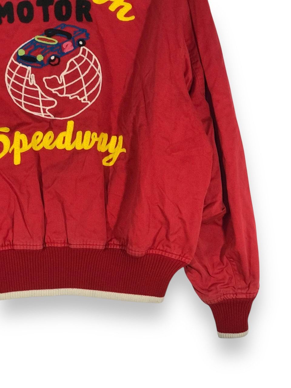 Vintage Akafuzi barberton motor speedway riversable jacket Size US L / EU 52-54 / 3 - 3 Thumbnail