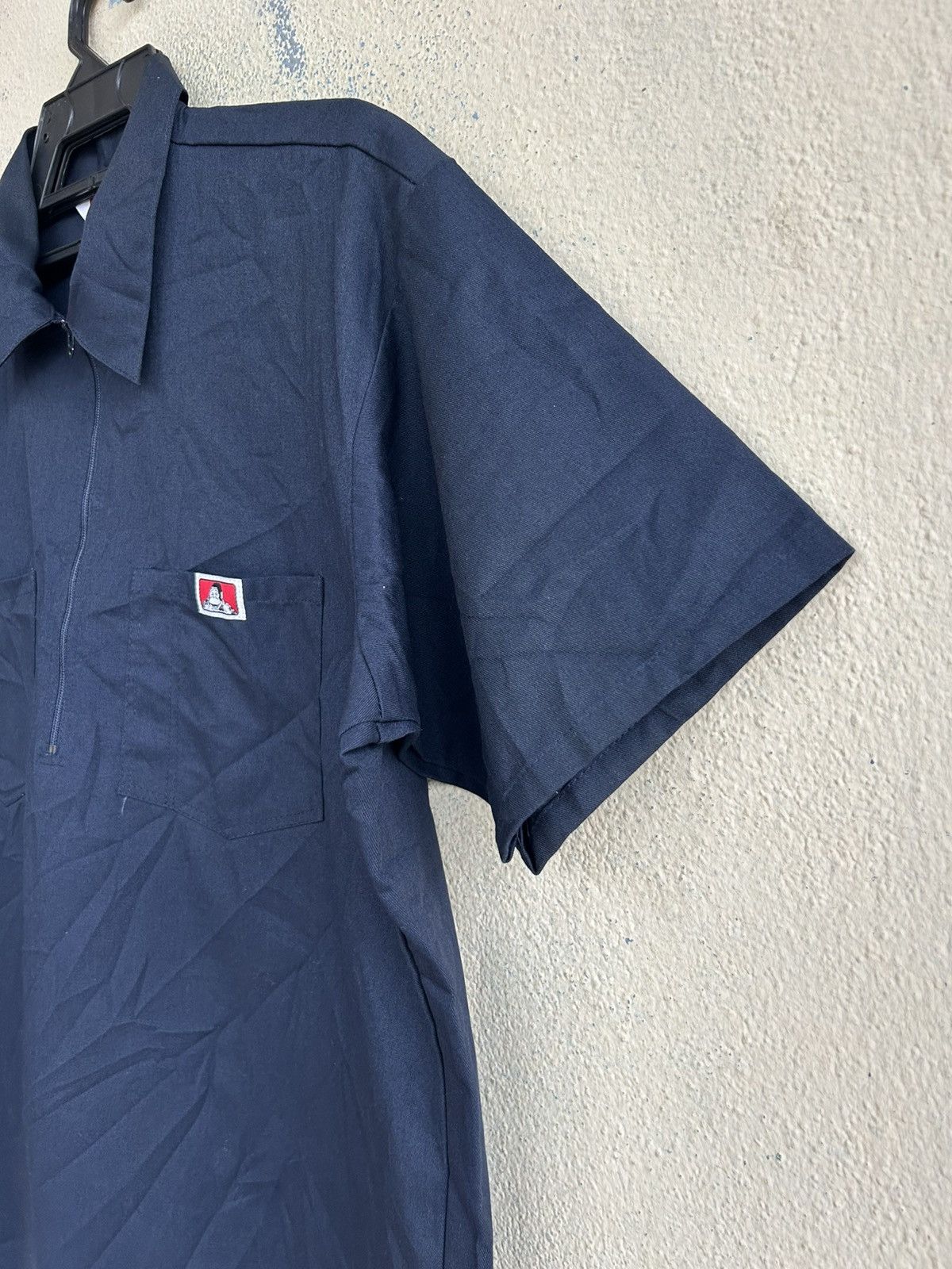 Ben Davis Vintage Ben Davis Half Zipper Working Shirt Size US L / EU 52-54 / 3 - 5 Thumbnail