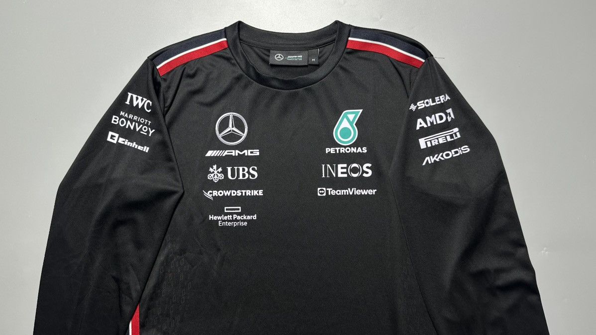 Mercedes-Benz MERCEDES BENZ AMG PETRONAS F1 2023 TEAM DRIVER LONG SLEEVE Size US M / EU 48-50 / 2 - 2 Thumbnail
