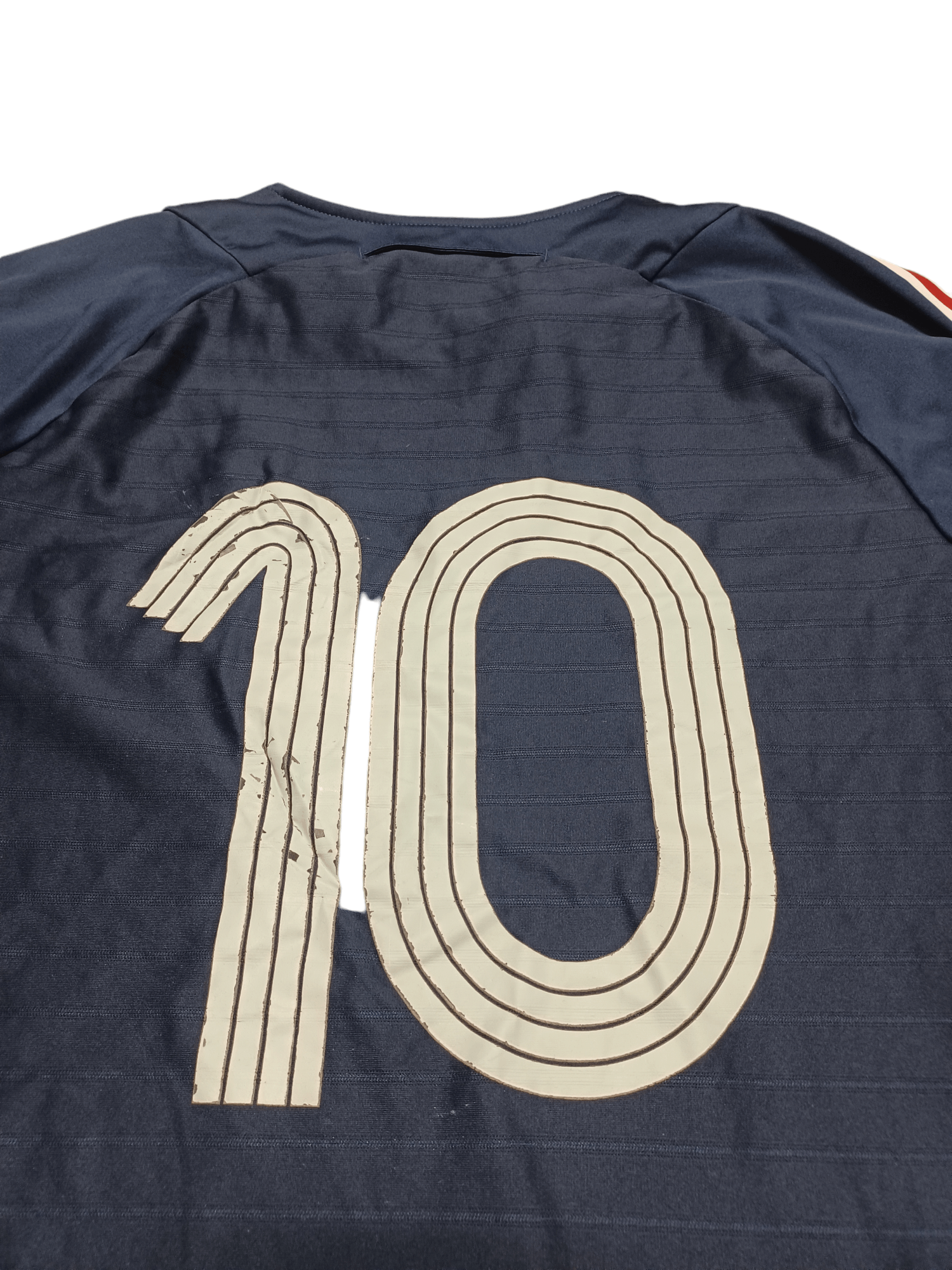 Adidas 2005 VINTAGE ADIDAS PREDATOR ZIDANE FRANCE LONGSLEEVE JERSEY Size US L / EU 52-54 / 3 - 3 Thumbnail