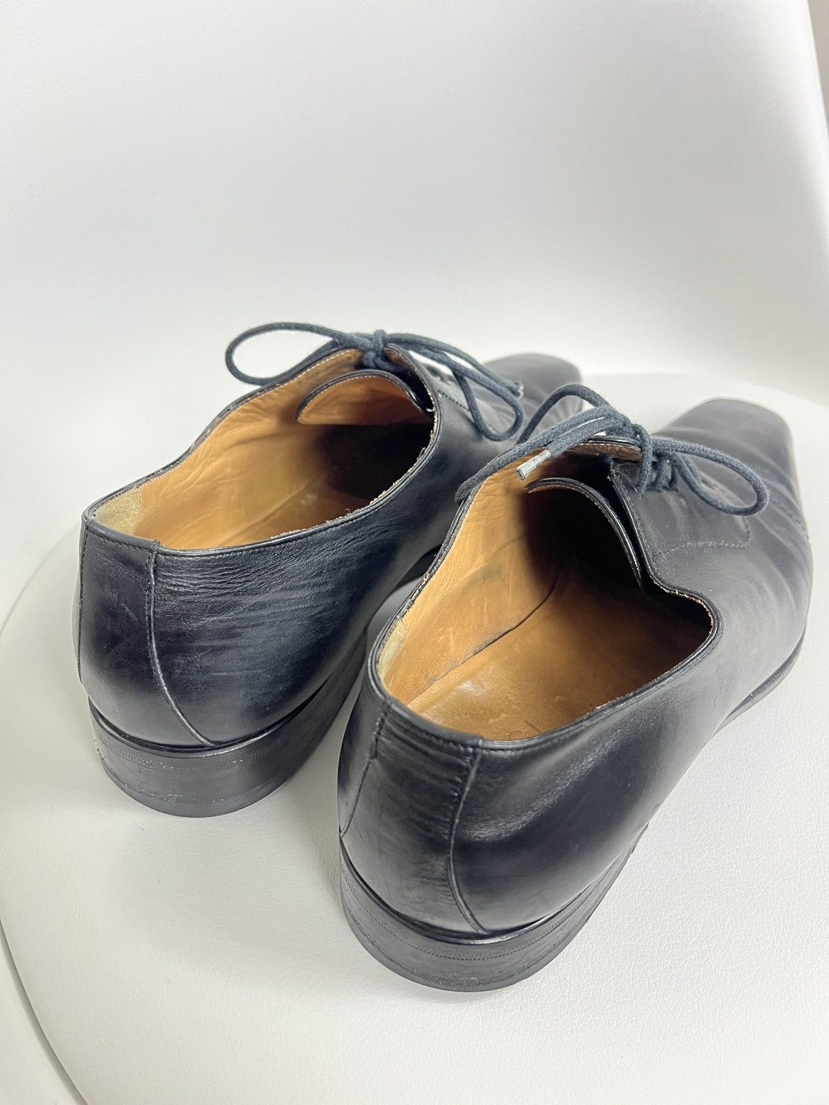 Gucci × Vintage Gucci Leather Oxford Dress Lace-Up Shoes Cap Toe Derby US 10 Size US 10 / EU 43 - 11 Thumbnail