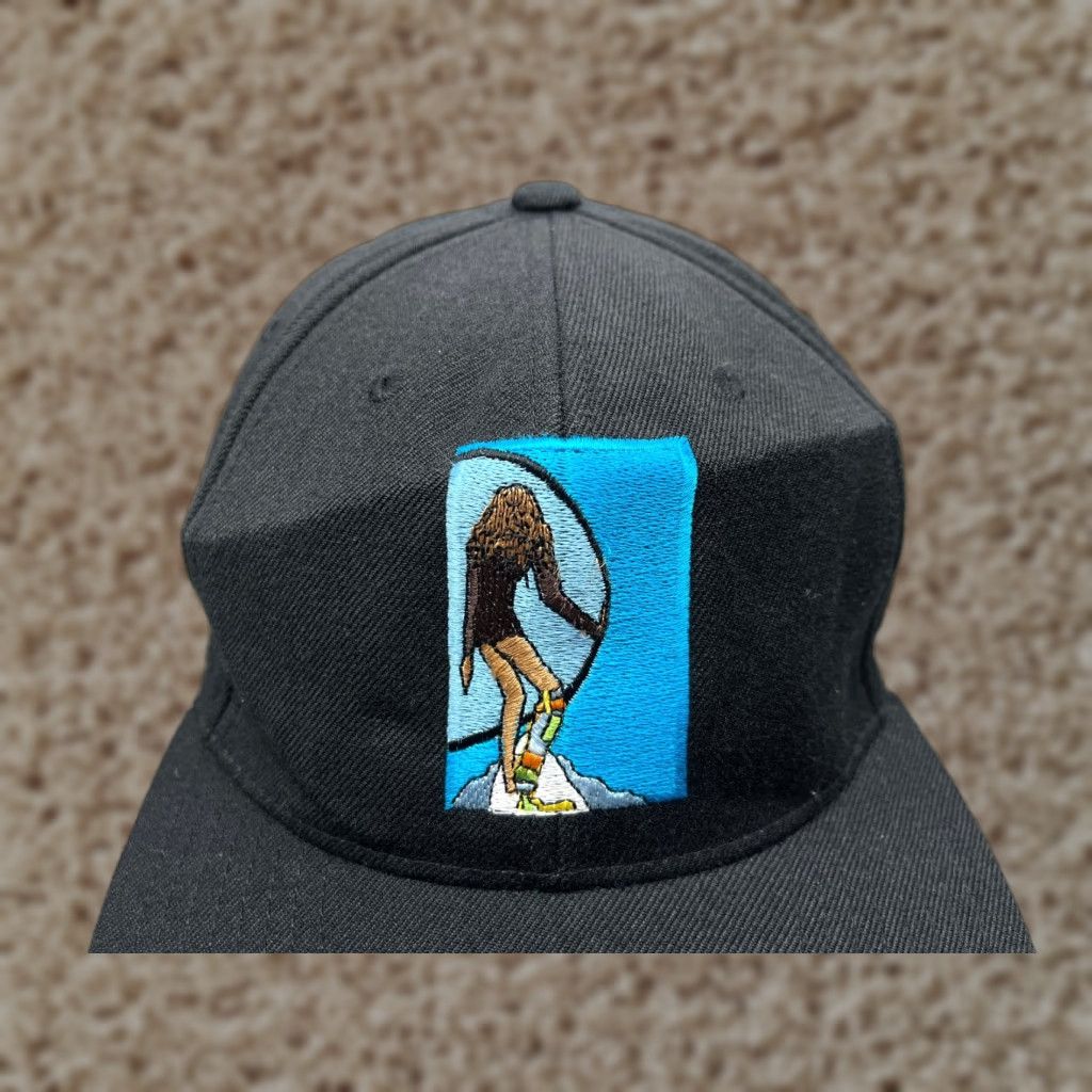 Vintage Stance ISA World Adaptive Surfing Hat Cap Snap Back Adult Black Wool Blend 2016 Size ONE SIZE - 1 Thumbnail