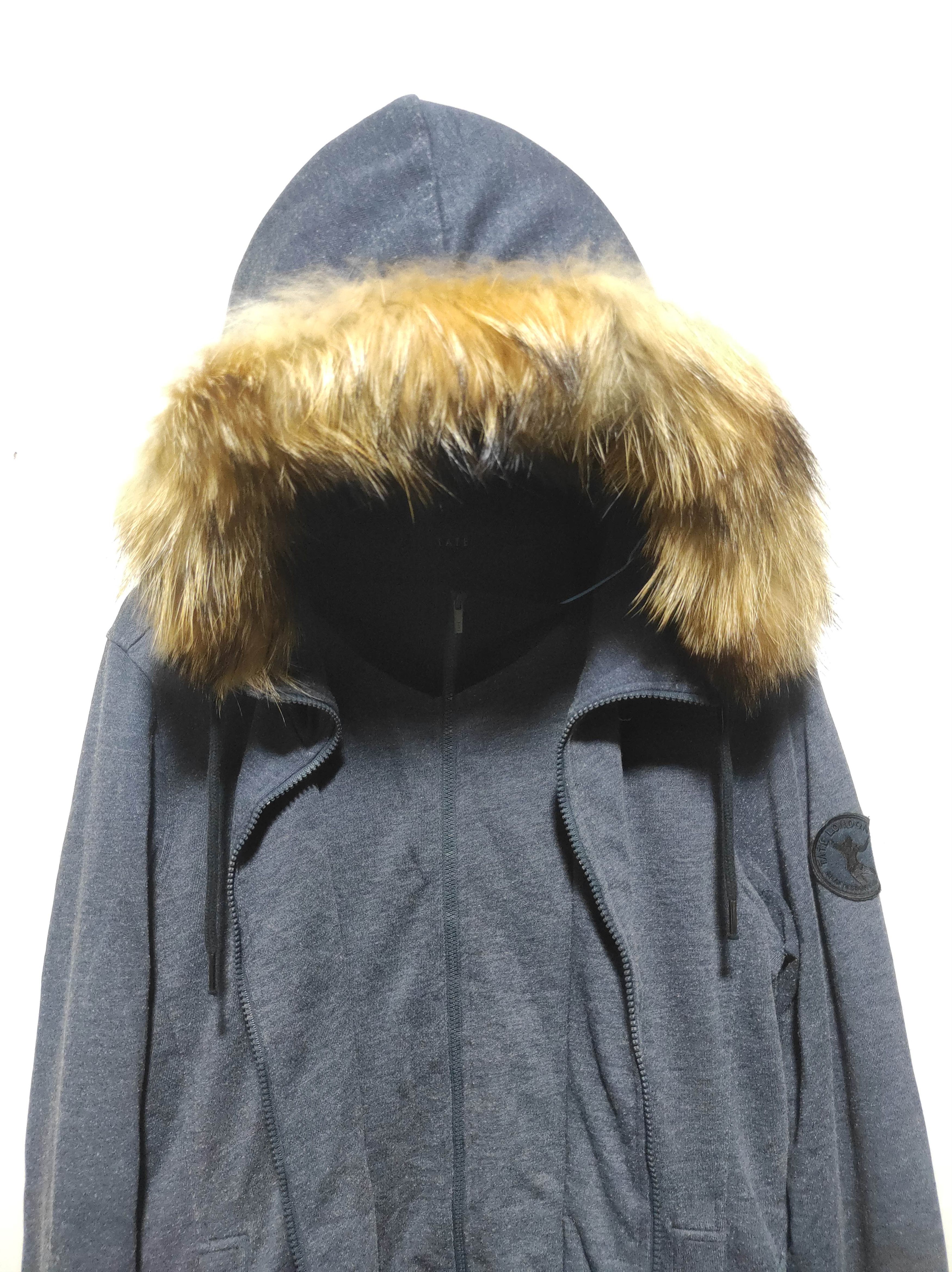 Hysteric Glamour Tate Double layer Zipper Fur Hoodie ifsixwasnine lgb style Size US M / EU 48-50 / 2 - 3 Thumbnail