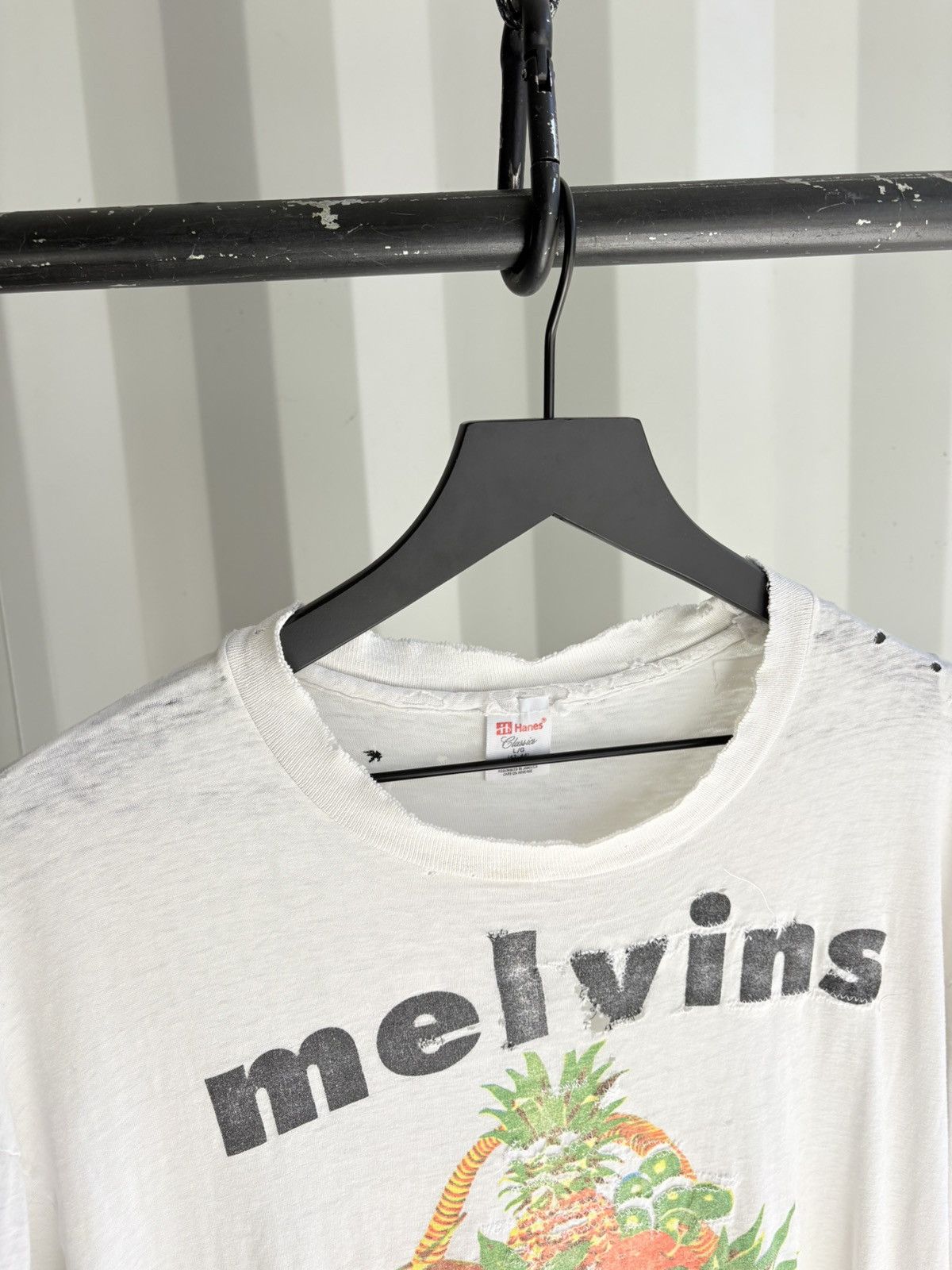 Band Tees Vintage Melvins Bullhead Shirt Faded Distressed Grunge Band Size US L / EU 52-54 / 3 - 6 Thumbnail