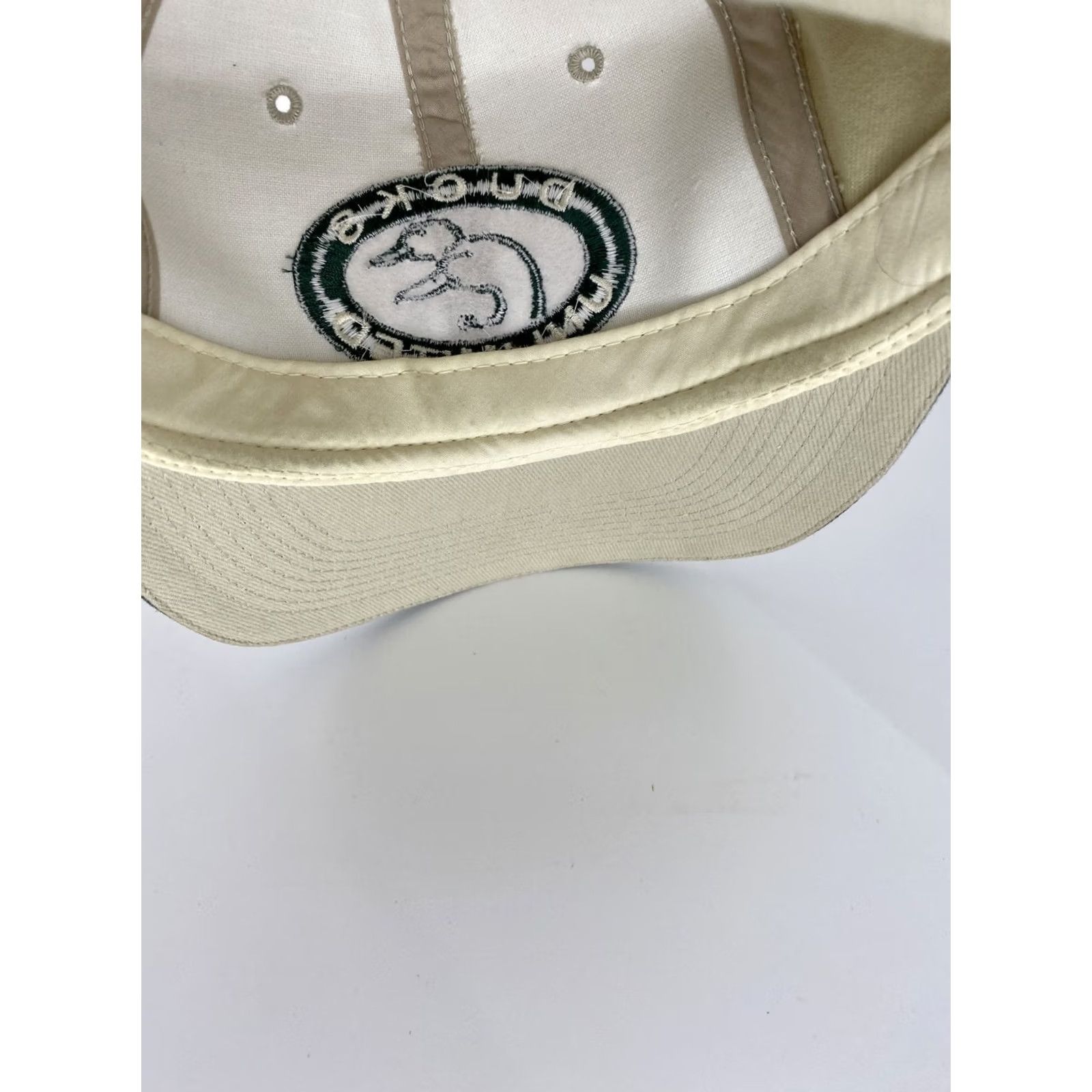 Vintage VINTAGE Ducks Unlimited Khaki SnapBack Hat Adjustable Men Khaki Green Trim 90s Outdoor Canvas Cotton Hat Size ONE SIZE - 6 Thumbnail