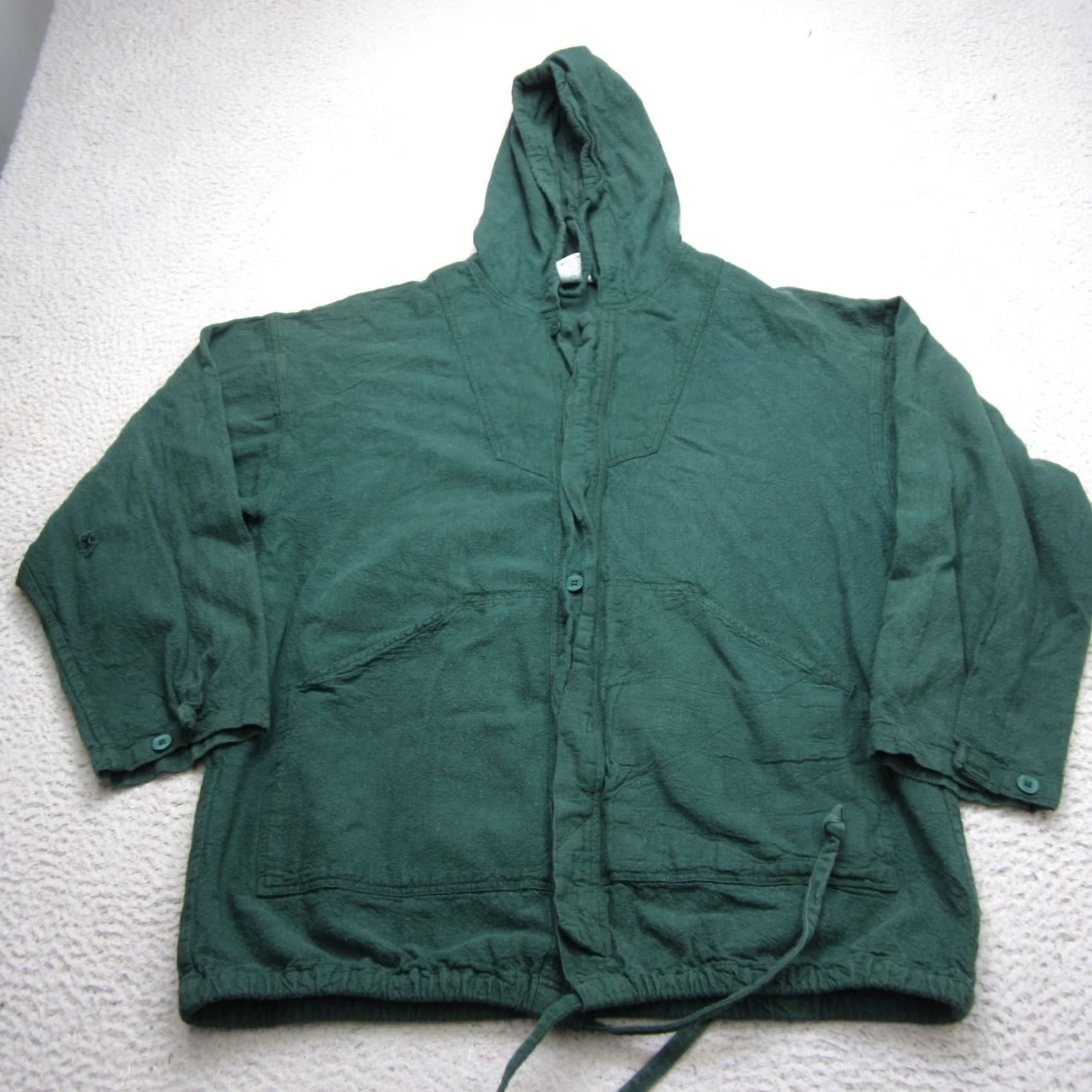 Tilley Tilley Endurables Jacket Mens Medium Green Safari Field Hooded Hiking Outdoors - Casual, Formal, Travel, Workwear - Regular Size US M / EU 48-50 / 2 - 2 Thumbnail