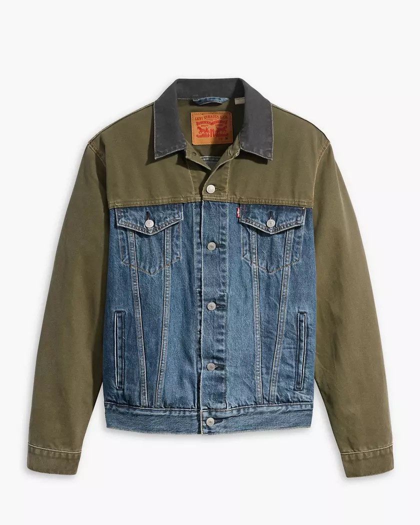 Levi's Levis color block docking denim jacket Size US M / EU 48-50 / 2 - 2 Thumbnail