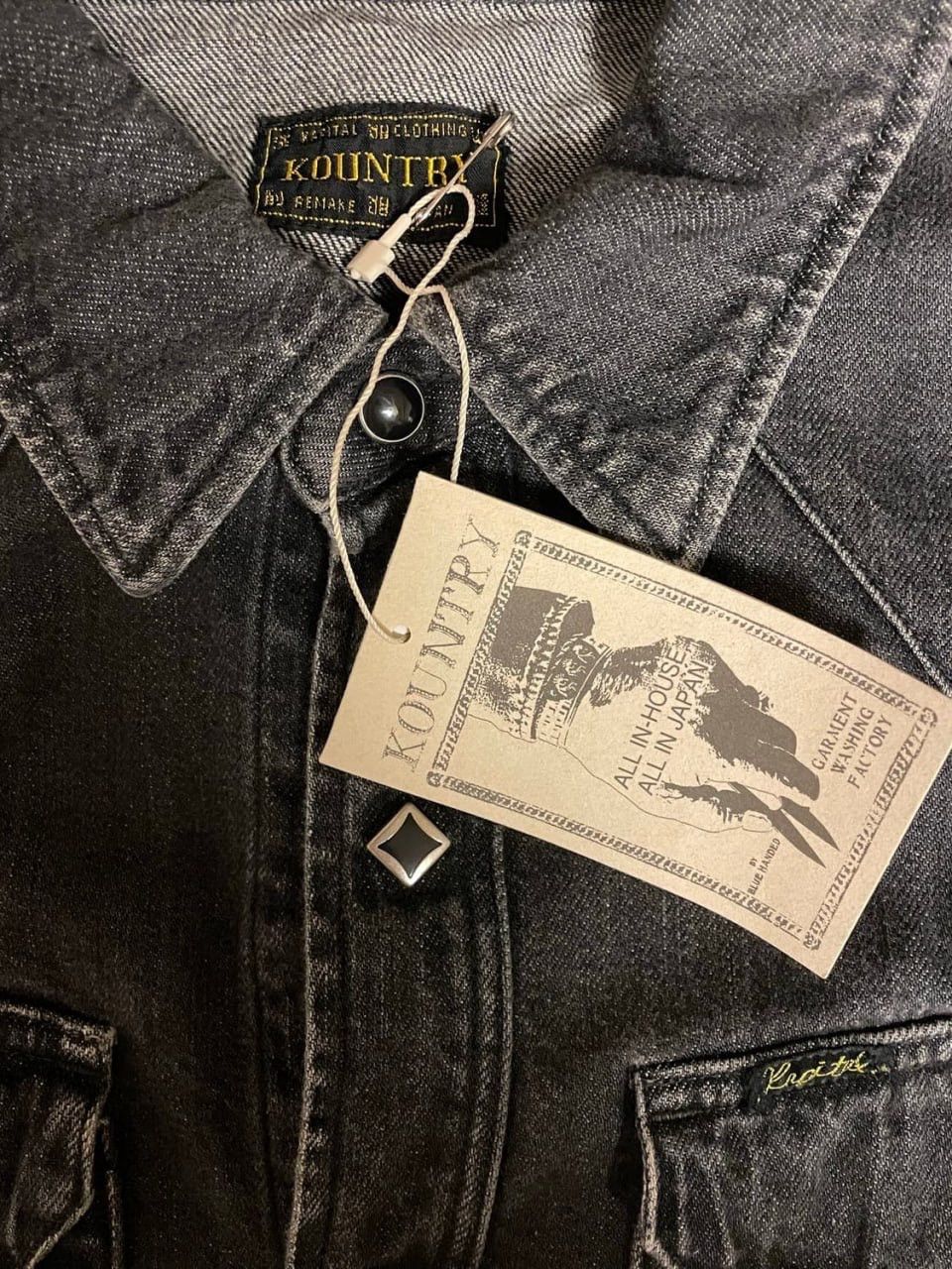 Kapital Kapital Denim Western shirt Size US XL / EU 56 / 4 - 4 Thumbnail