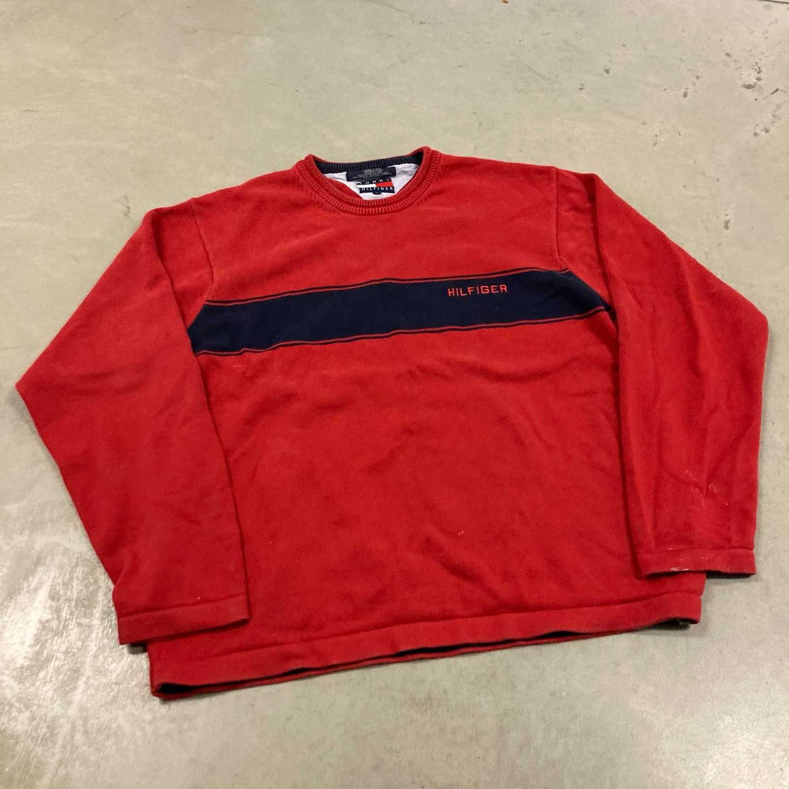 Tommy Hilfiger × Vintage Y2K Tommy Hilfiger striped T-Shirt Size US XL / EU 56 / 4 - 1 Thumbnail