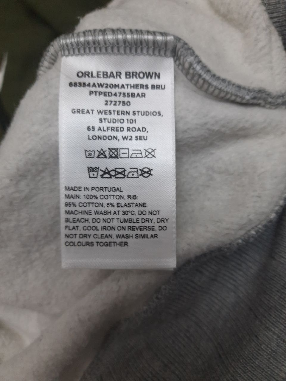 Orlebar Brown Orlebar Brown Basic Full Zip Hoodie size L Size US L / EU 52-54 / 3 - 13 Thumbnail