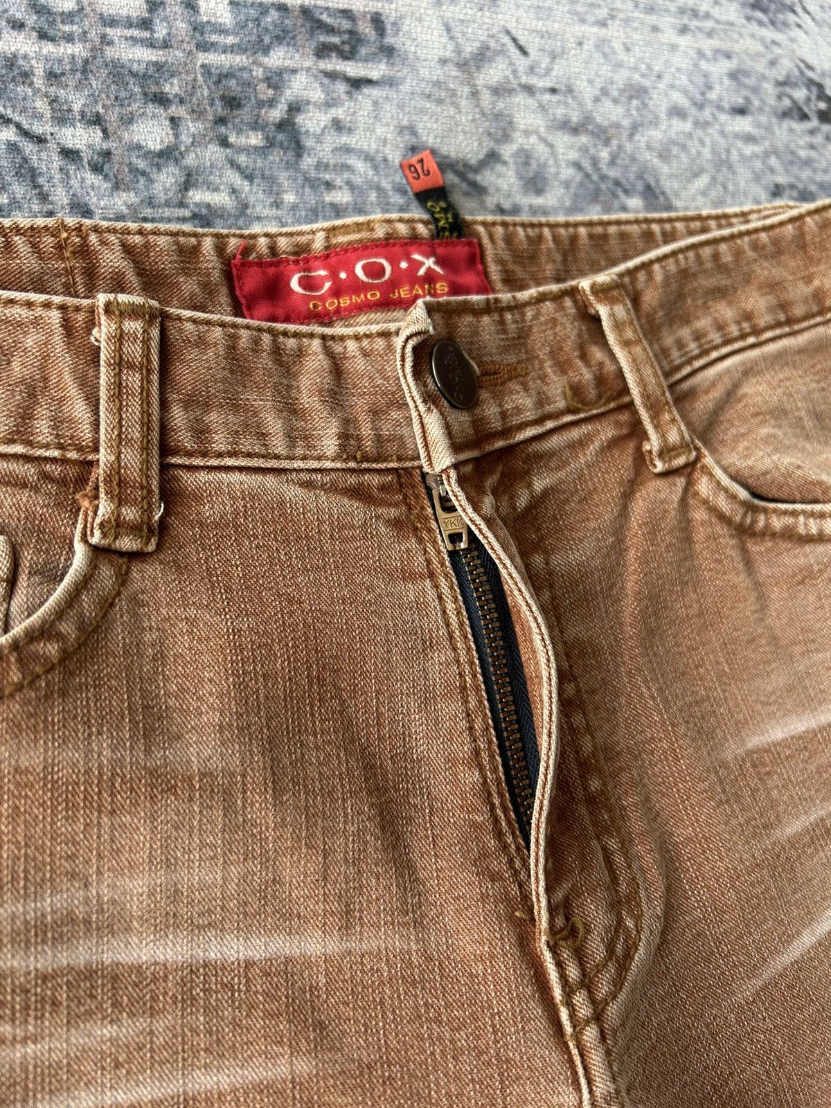 If Six Was Nine Flared Flawer Cox Jeans Size US 28 / EU 44 - 6 Thumbnail