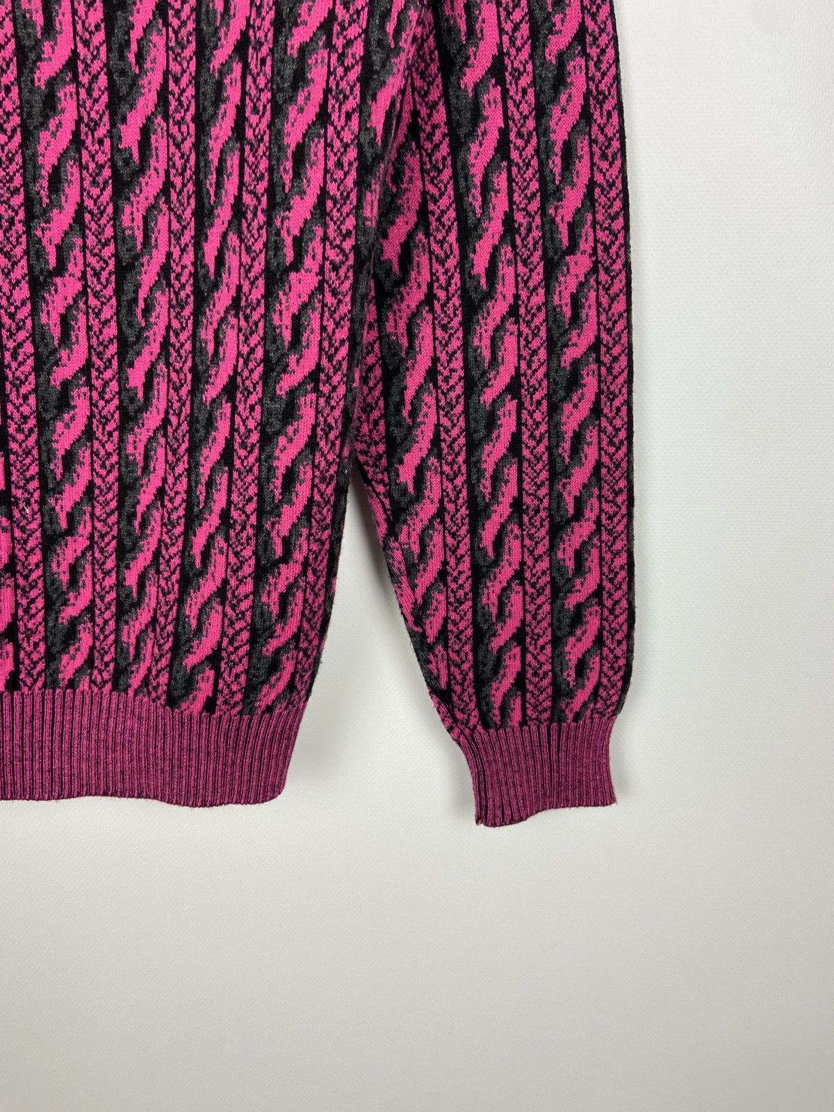 Designer × Moschino RRP$ 400 Moschino Couture Virgin Wool Pink Womens Sweater Size S / US 4 / IT 40 - 18 Thumbnail