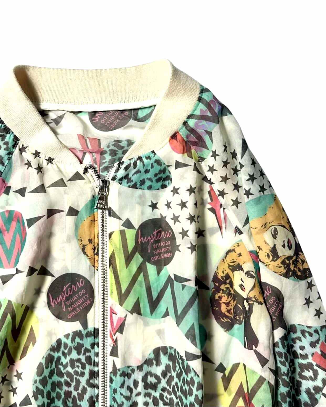 Hysteric Glamour Hysteric Glamour Windbreaker Full Zip Jacket Size US S / EU 44-46 / 1 - 3 Thumbnail
