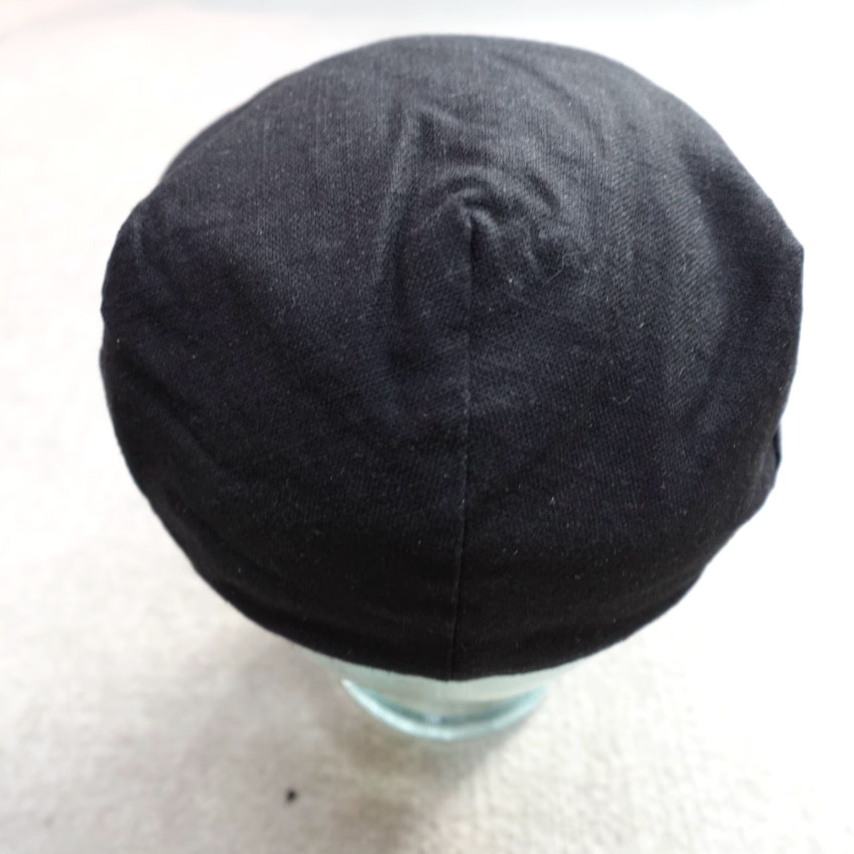 Stetson Stetson Hat Newsboy Cap Black L / XL Men Cotton Solid Style Newsboy Cap Mens Size ONE SIZE - 5 Thumbnail