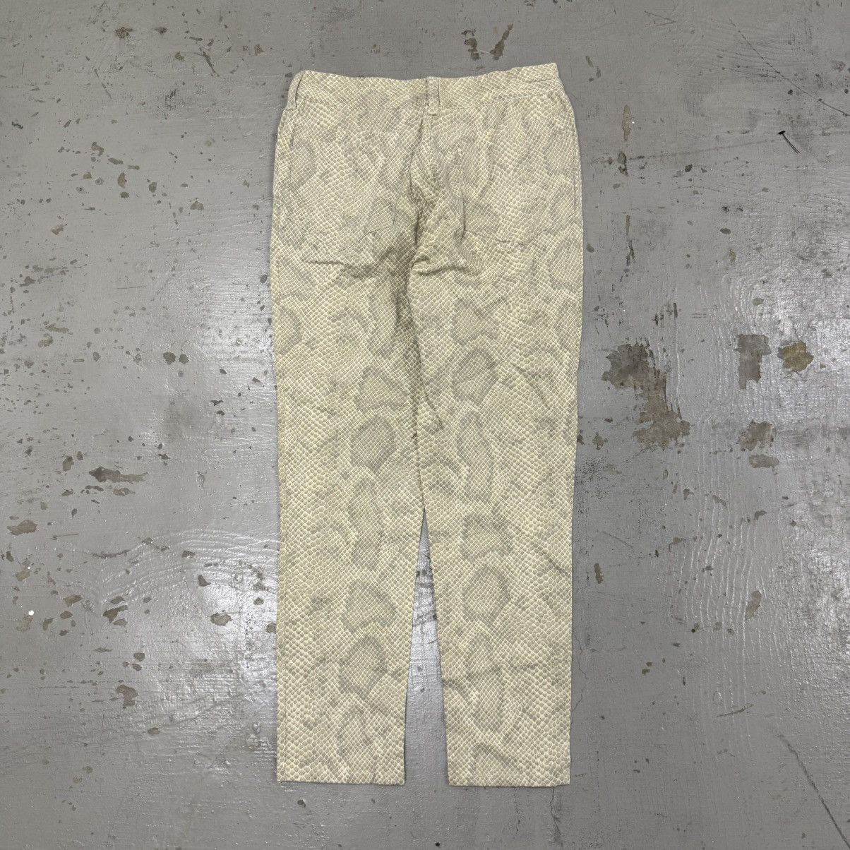 Yasuyuki Ishii Yasuyuki Ishii Inspired Snakeskin print Pants Size US 28 / EU 44 - 5 Thumbnail
