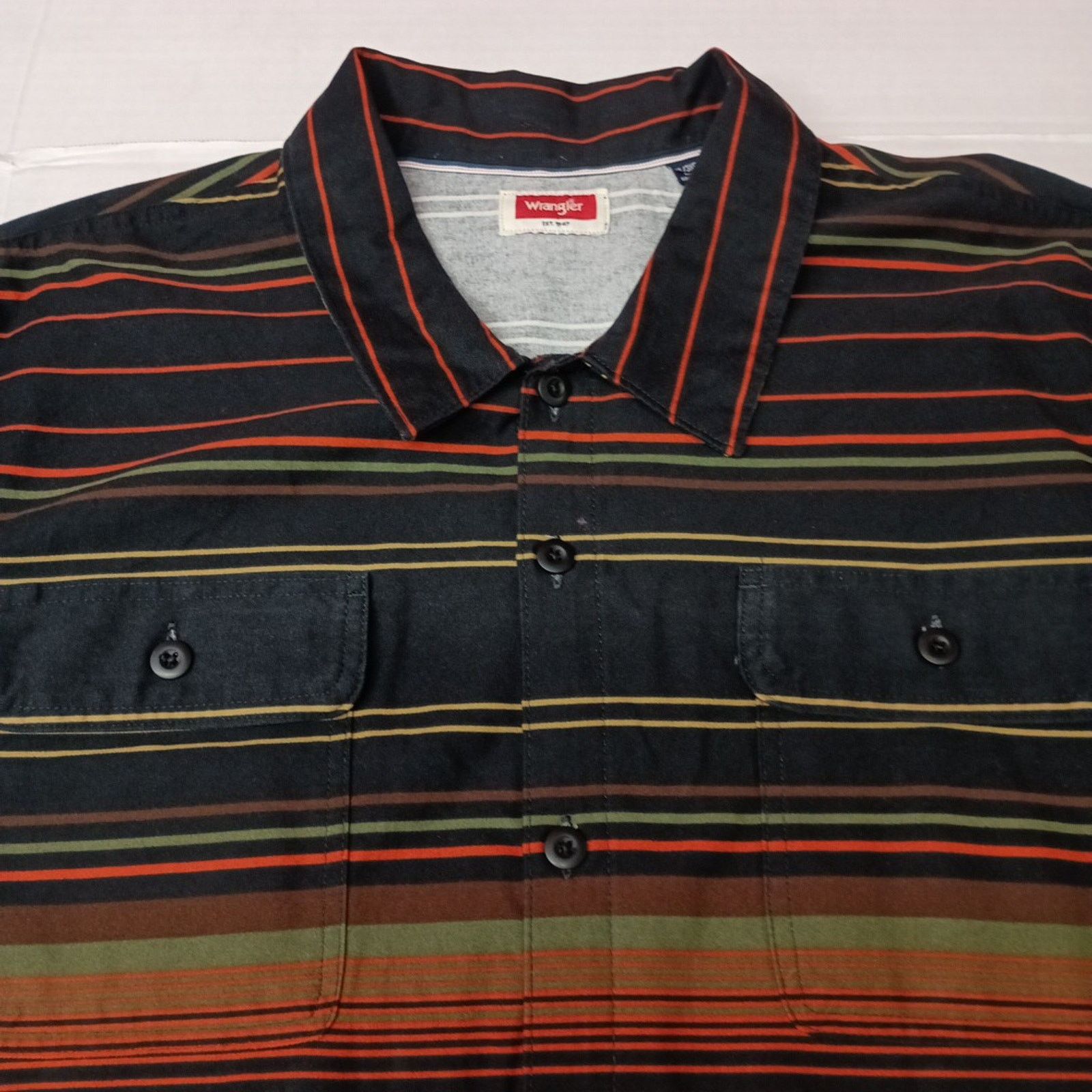 Wrangler Wrangler Jacket Overshirt Outdoor Shacket Size 3XL Caviar Size US XXL / EU 58 / 5 - 5 Thumbnail