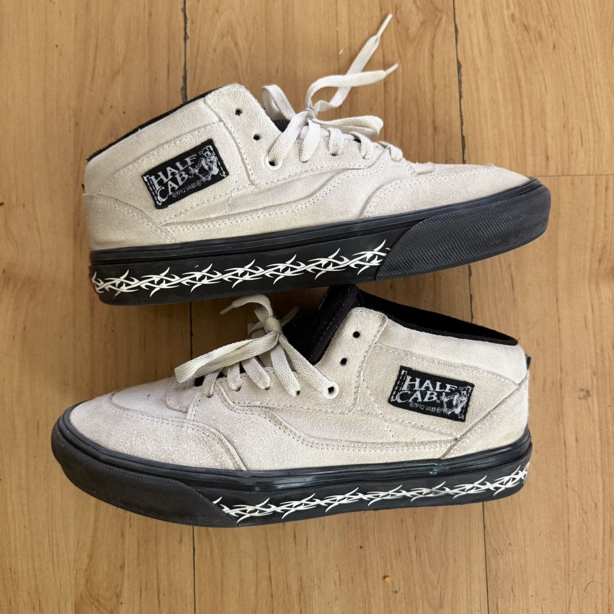 Supreme Supreme x Half Cab 'Barbed Wire - White 8.5 Size US 8.5 / EU 41-42 - 1 Thumbnail
