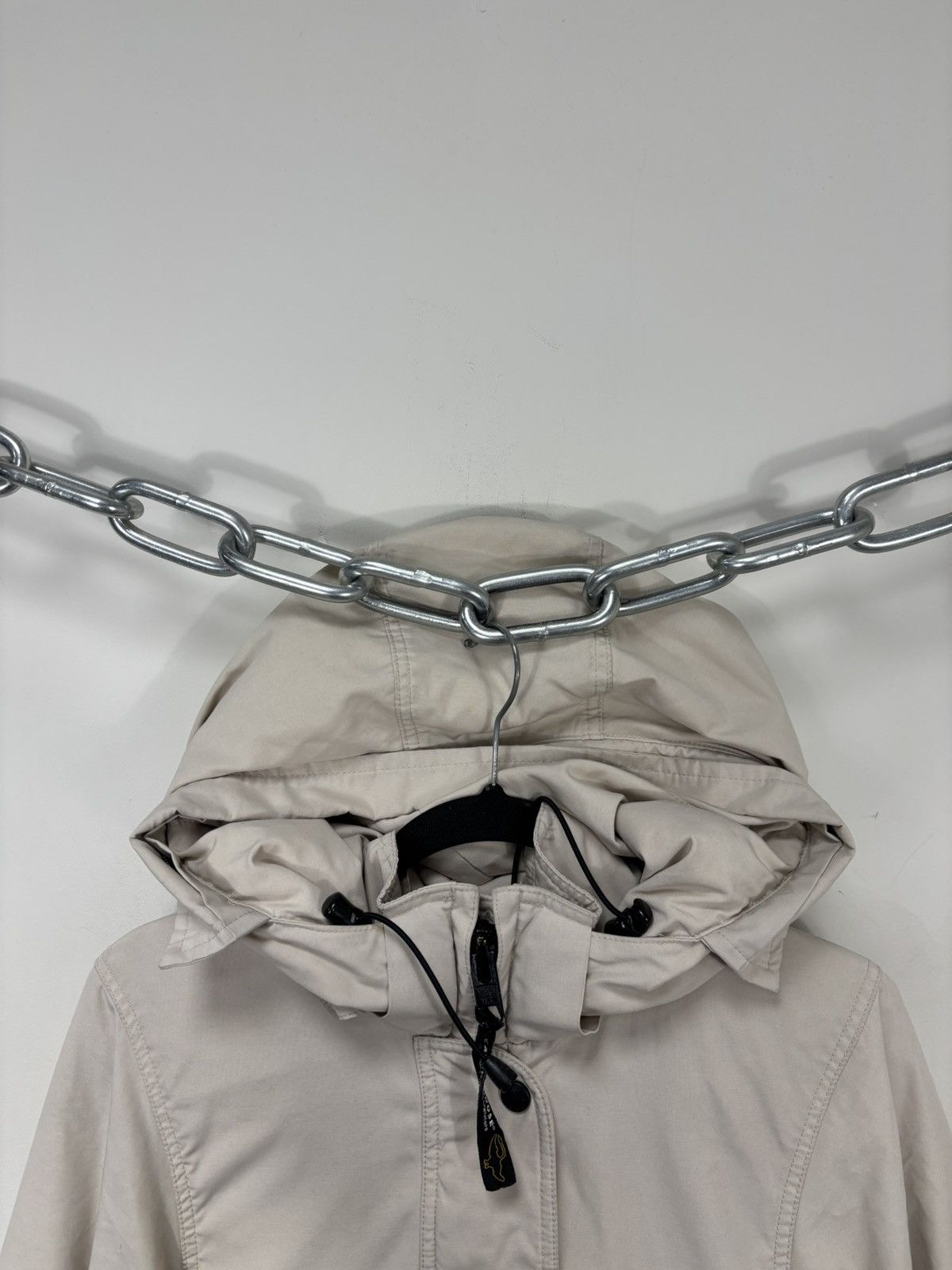 Canada Goose Canada Goode Trillium Women’s Beige Hooded Down Parka Jacket Size XS / US 0-2 / IT 36-38 - 4 Thumbnail