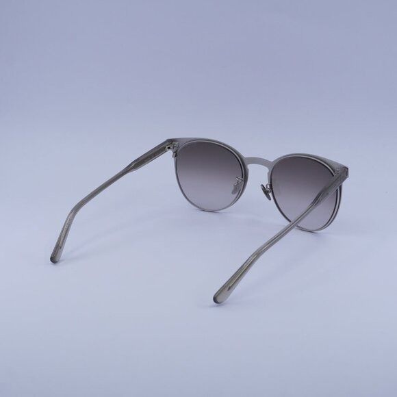 Bottega Veneta Bottega Veneta BV0225S 002 Sunglasses Silver Square Frame Size ONE SIZE - 9 Thumbnail