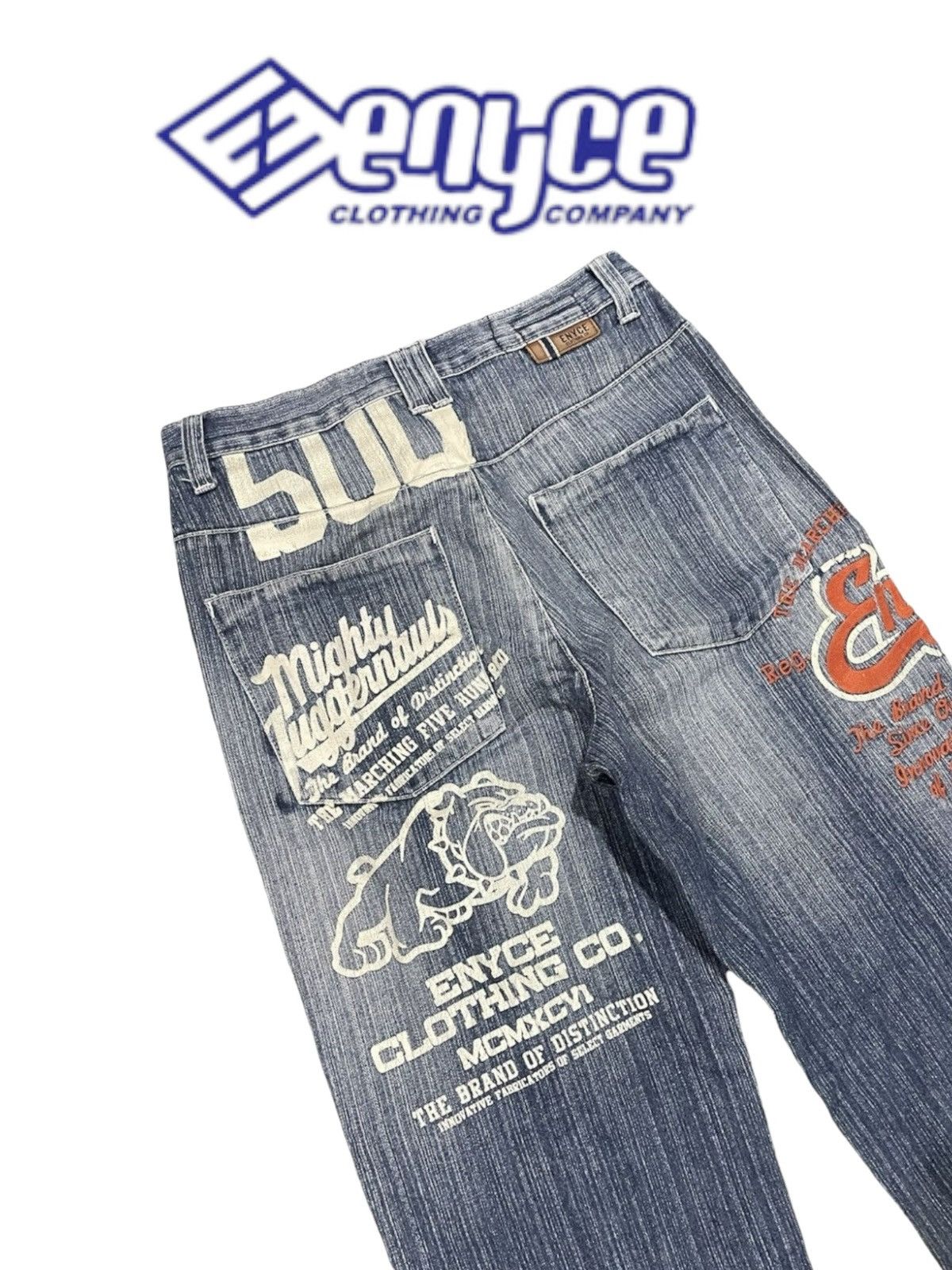 Enyce Y2K Enyce Baggy Pittbull Jeans Size US 32 / EU 48 - 4 Thumbnail