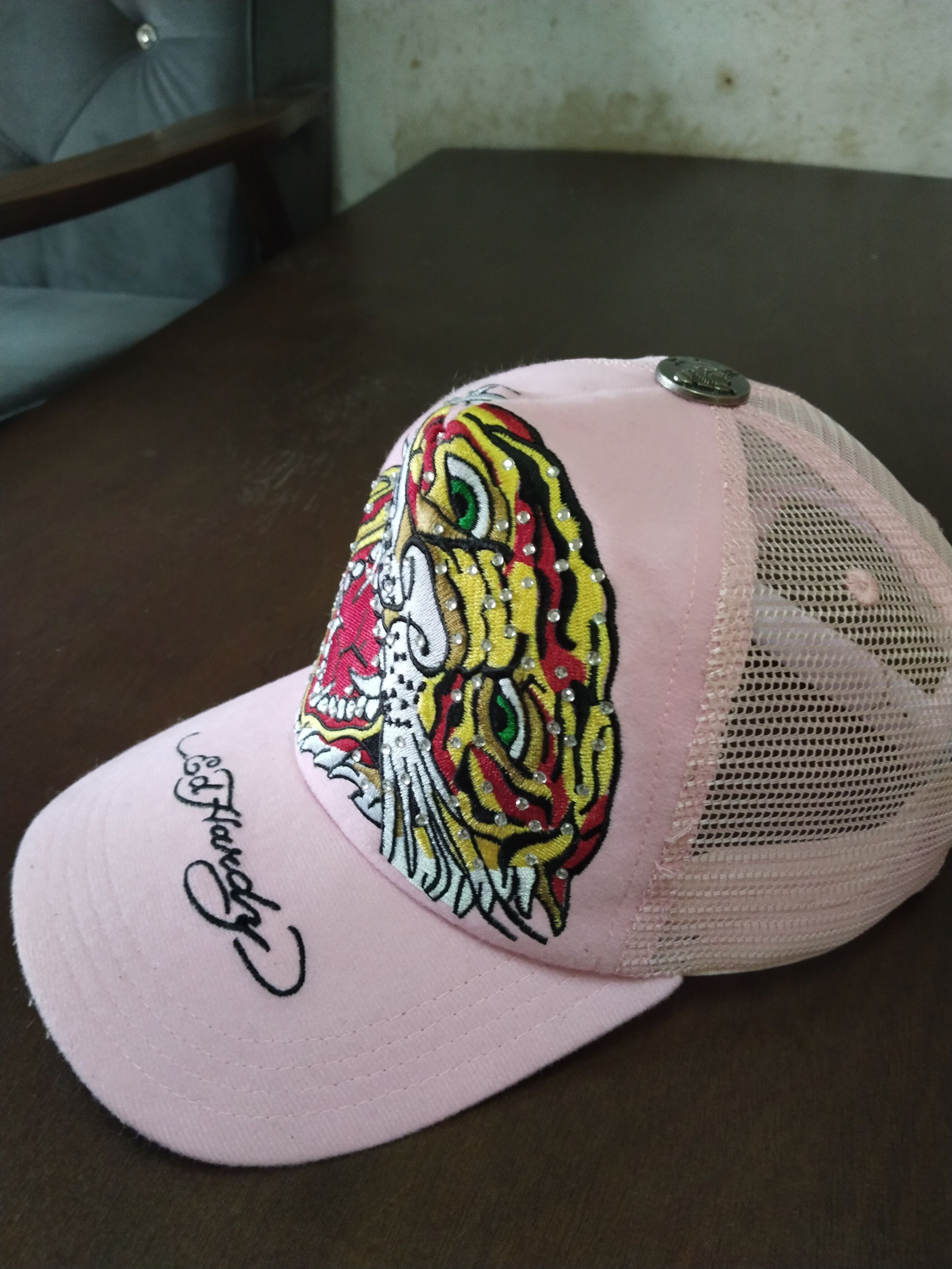 Designer × Ed Hardy × Vintage ED HARDY TATOO VINTAGE CAP Size ONE SIZE - 3 Thumbnail