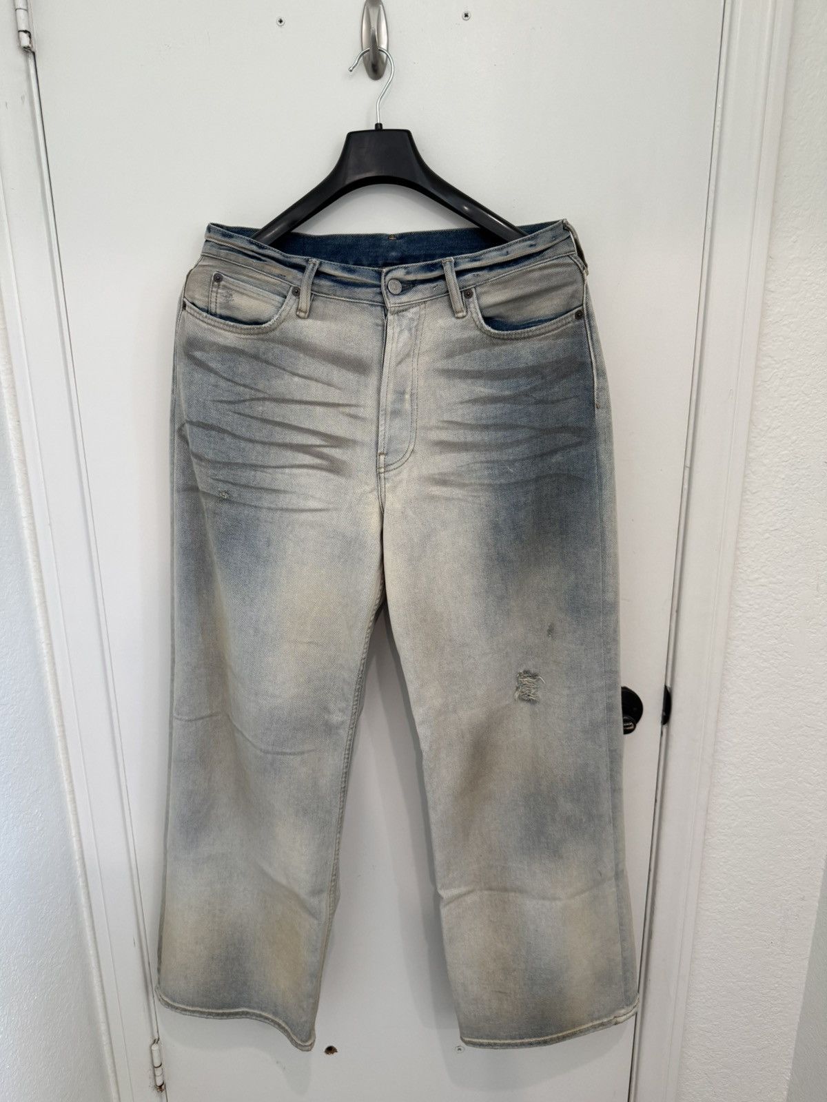 Acne Studios Acne Studios Light Wash Blue 1981 Jeans Size US 32 / EU 48 - 1 Thumbnail