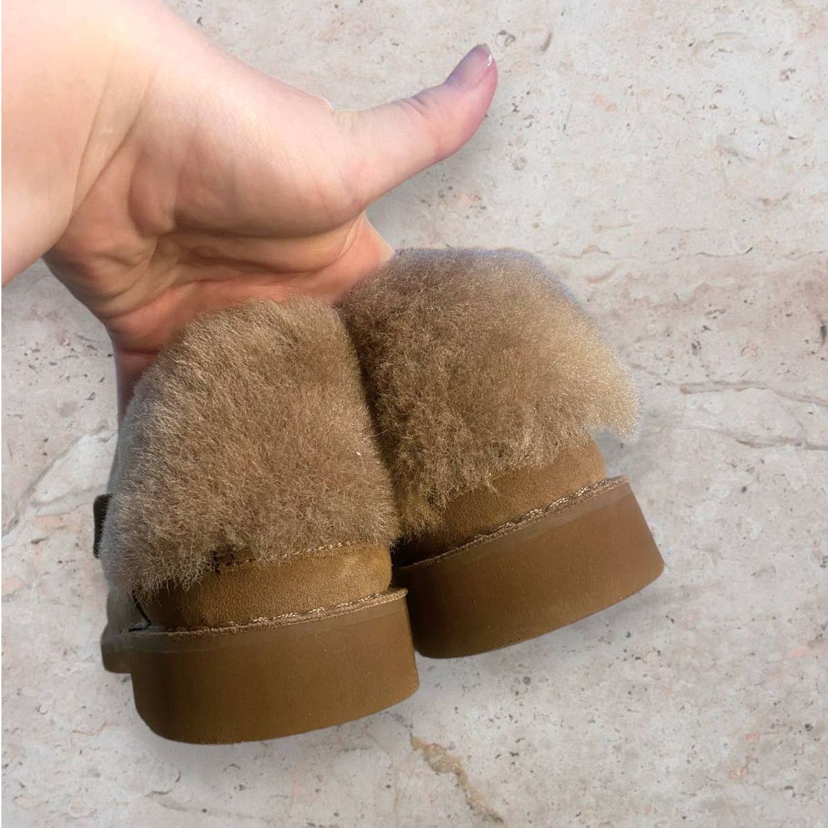 Ugg UGG Ankle Booties Wool Beige Buckle Winter Boots Size 7 Size US 7 / IT 37 - 5 Thumbnail