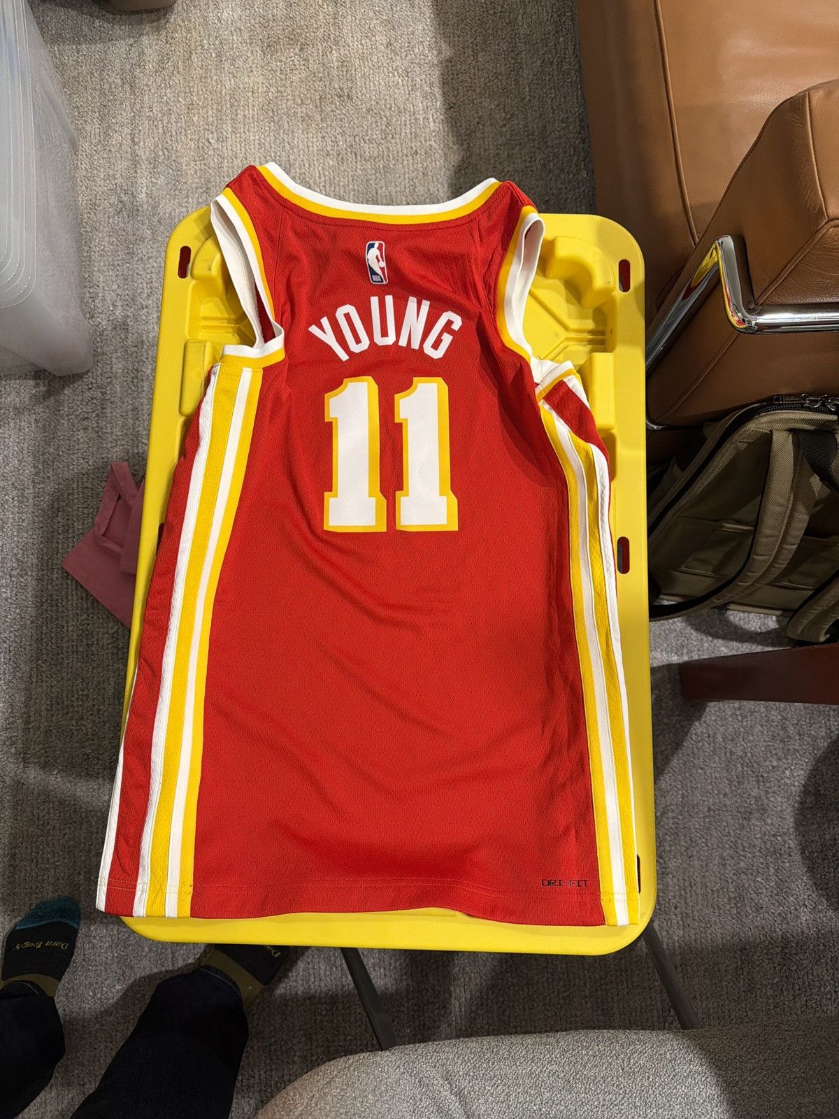 Nike Nike Atlanta Hawks Trae Young Jersey Size US S / EU 44-46 / 1 - 4 Thumbnail