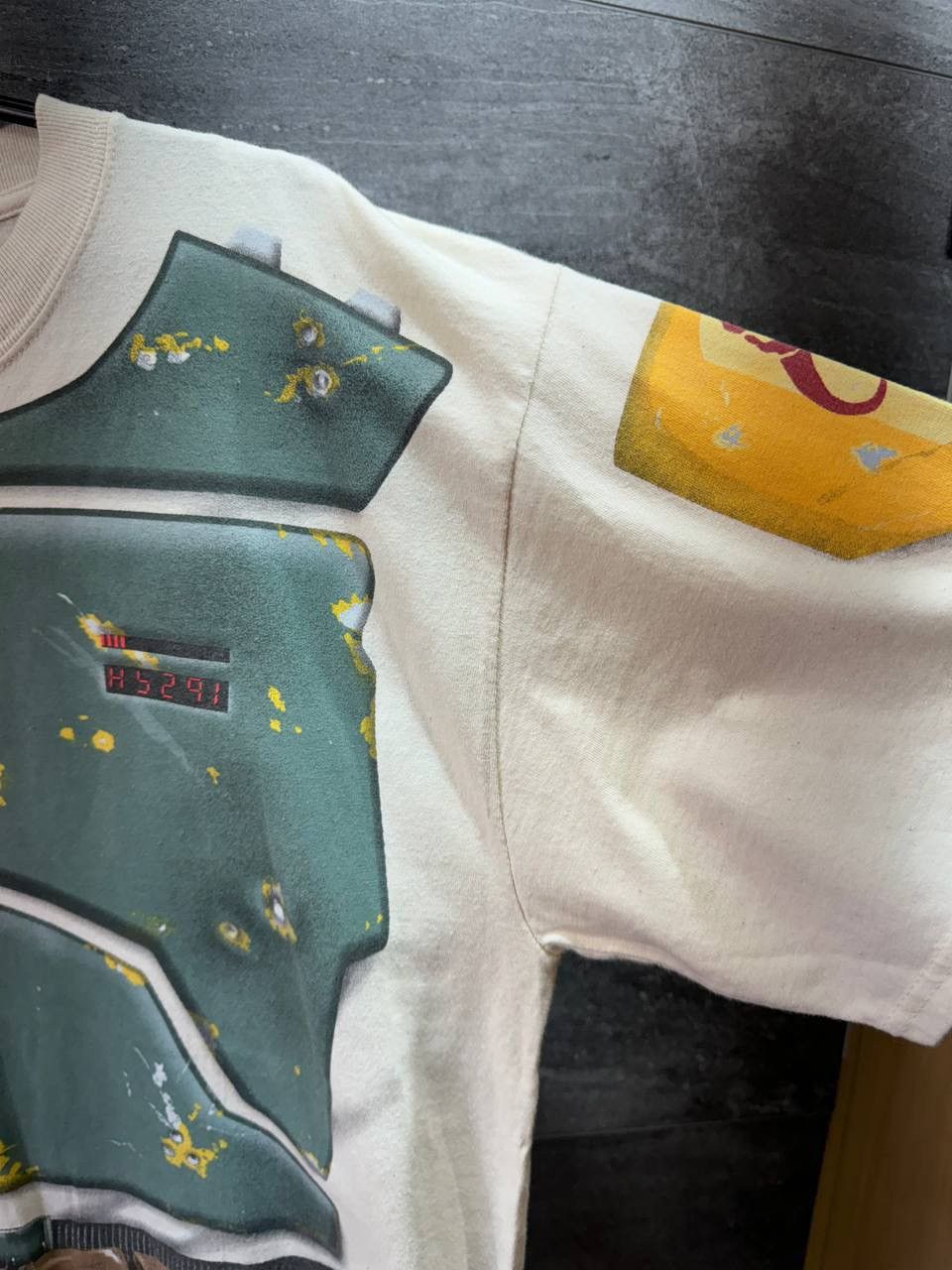 Vintage Hanes Disneyland Star Wars Boba Fett Front and Back Shirt Size US M / EU 48-50 / 2 - 8 Thumbnail