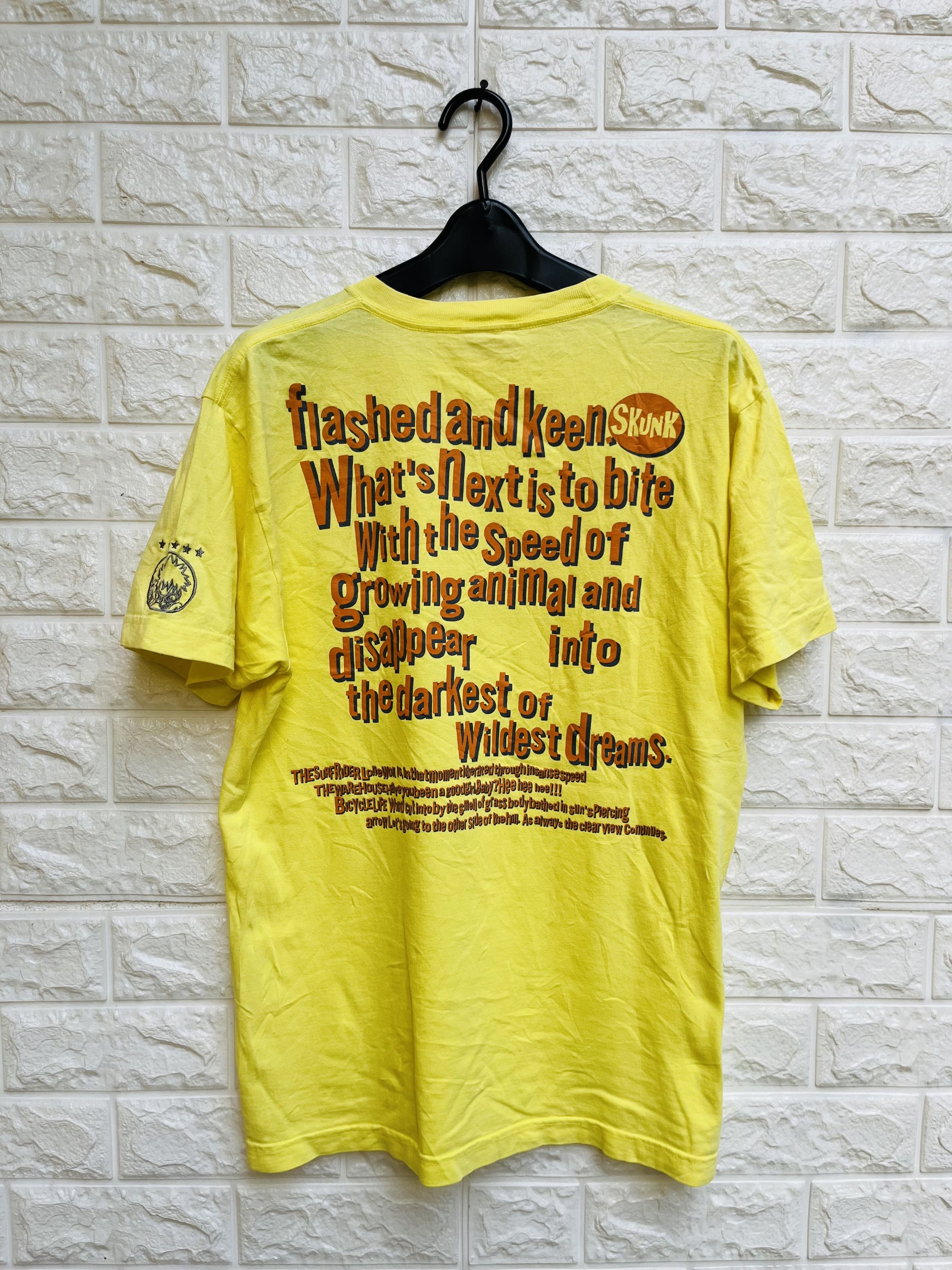 Japanese Brand Vintage Mischievous Skunk Streetwear Fashion Style Shirt Size US L / EU 52-54 / 3 - 2 Thumbnail