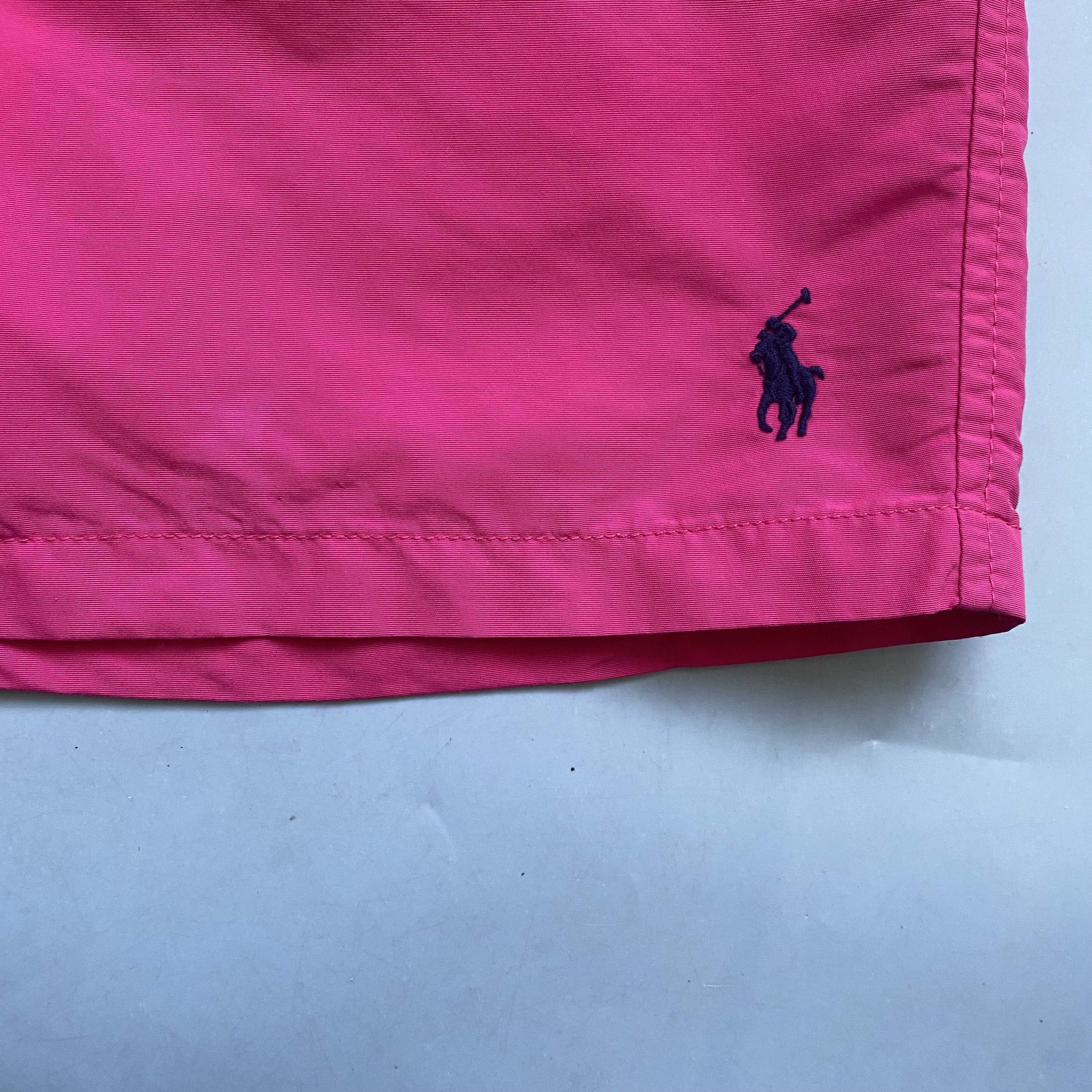 Polo Ralph Lauren 🏝️Vintage Polo Ralph Lauren Swim Trunks shorts Pink Summer Size US 32 / EU 48 - 6 Thumbnail