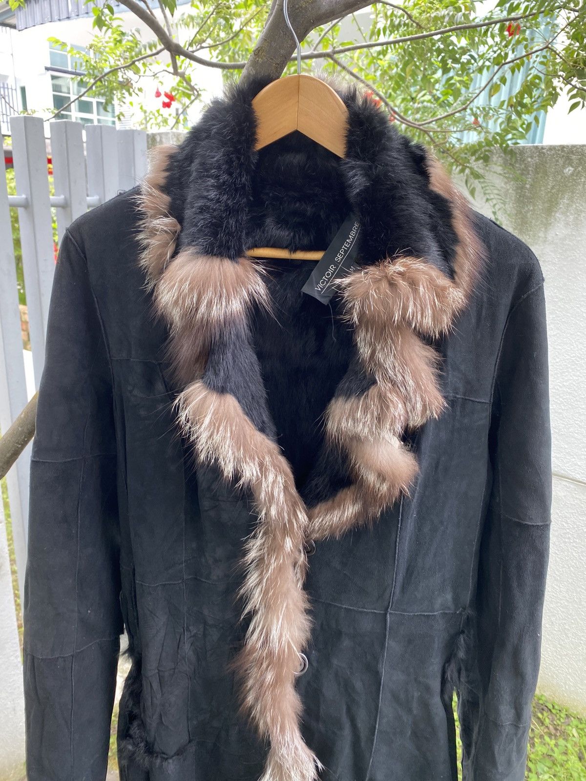 Hysteric Glamour Victoir Septembre Suede fox Lapin Rabbit Fur Jacket Rare Size M / US 6-8 / IT 42-44 - 6 Thumbnail