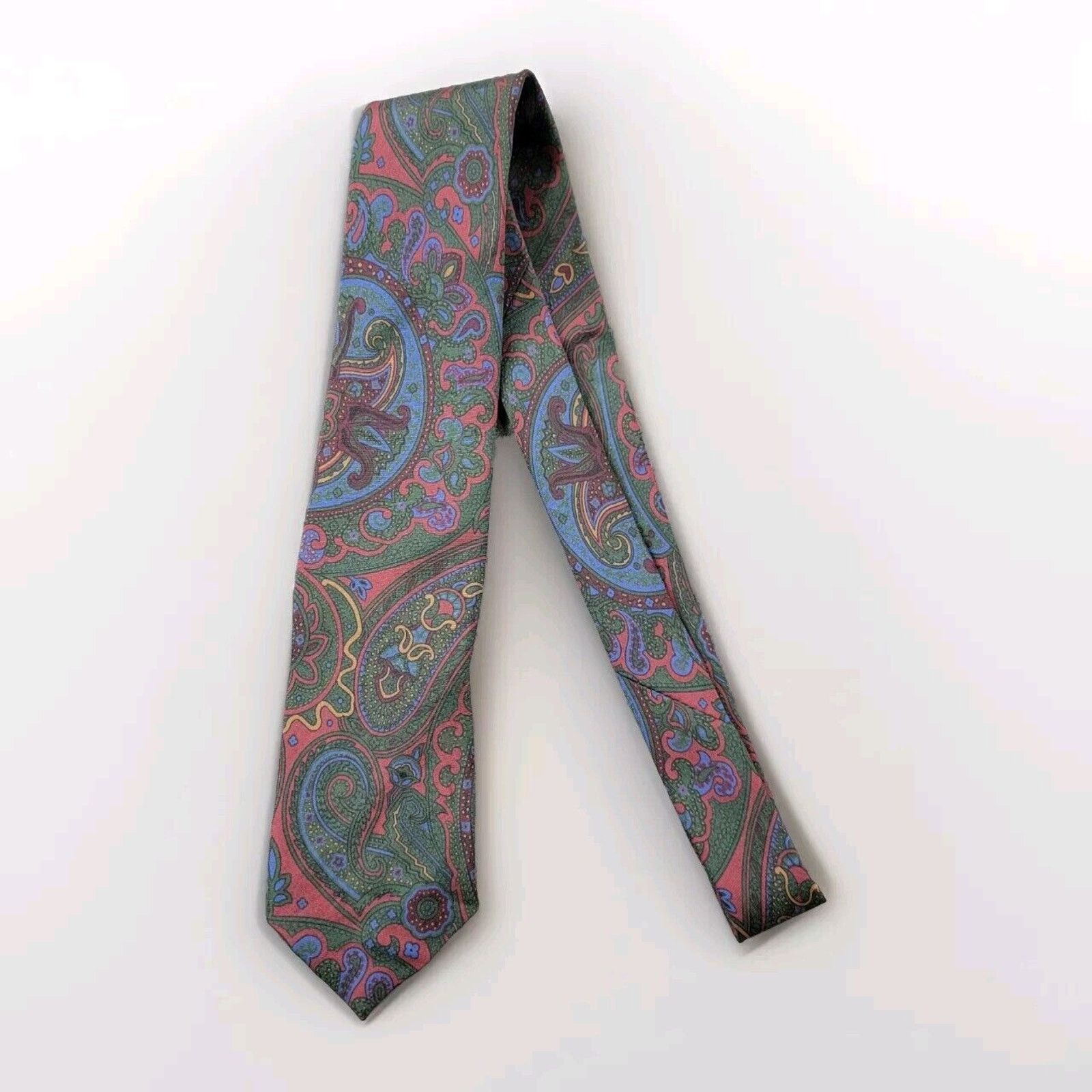 Polo Ralph Lauren Polo Ralph Lauren Silk Slim Skinny Neck Tie Paisley Size ONE SIZE - 1 Thumbnail