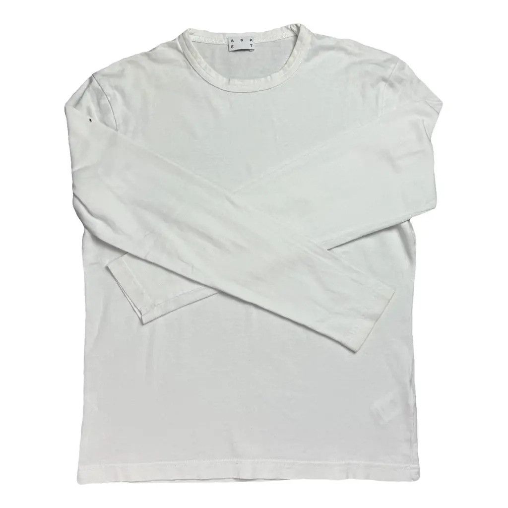 Asket Asket Longsleeve White Size XS Size XS / US 0-2 / IT 36-38 - 1 Thumbnail