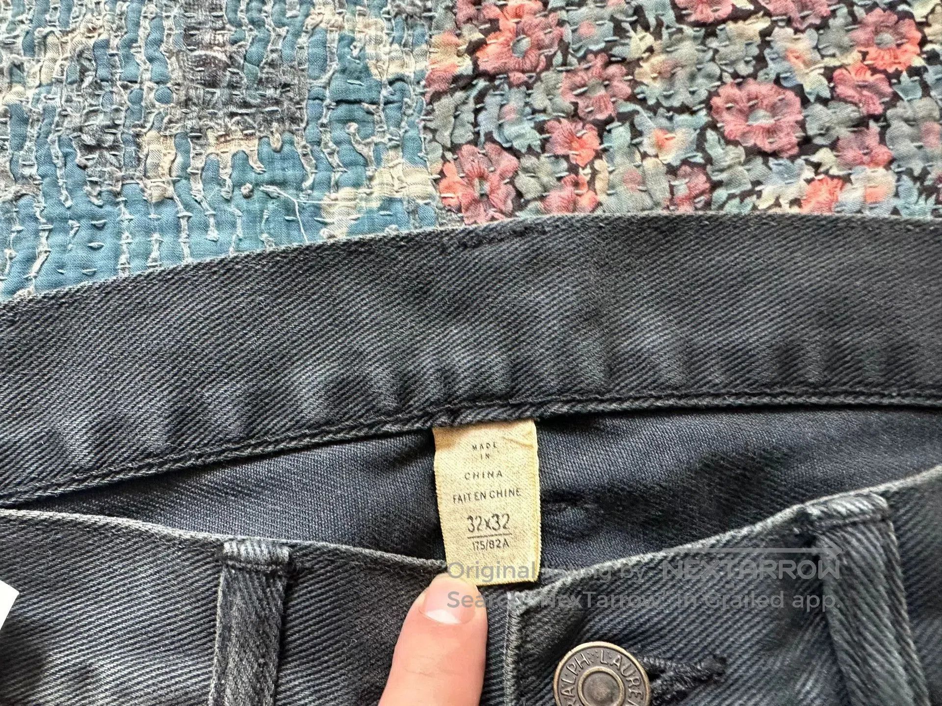 RRL Ralph Lauren black vintage style long pants. Size US 32 / EU 48 - 5 Thumbnail