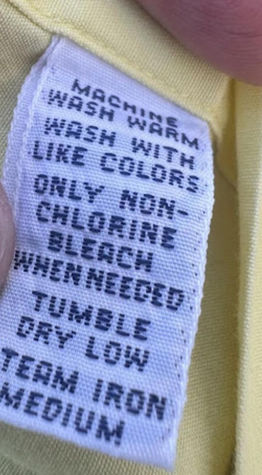 Polo Ralph Lauren Ralph Lauren Yellow Classic Fit Shirt Medium Size US M / EU 48-50 / 2 - 5 Thumbnail